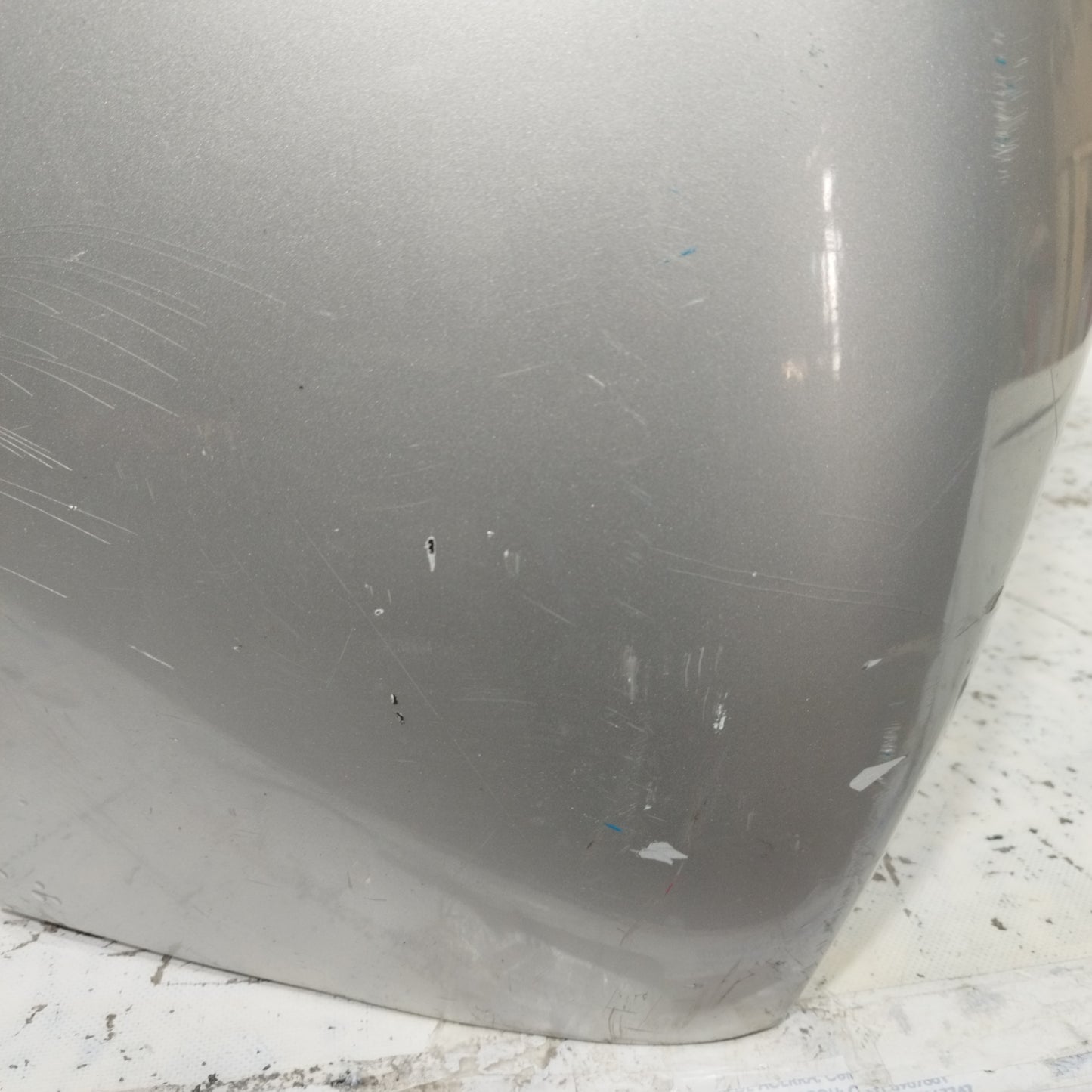 Rear mudguard right silver grey Smart Fortwo 451 2010 ecoAC10456