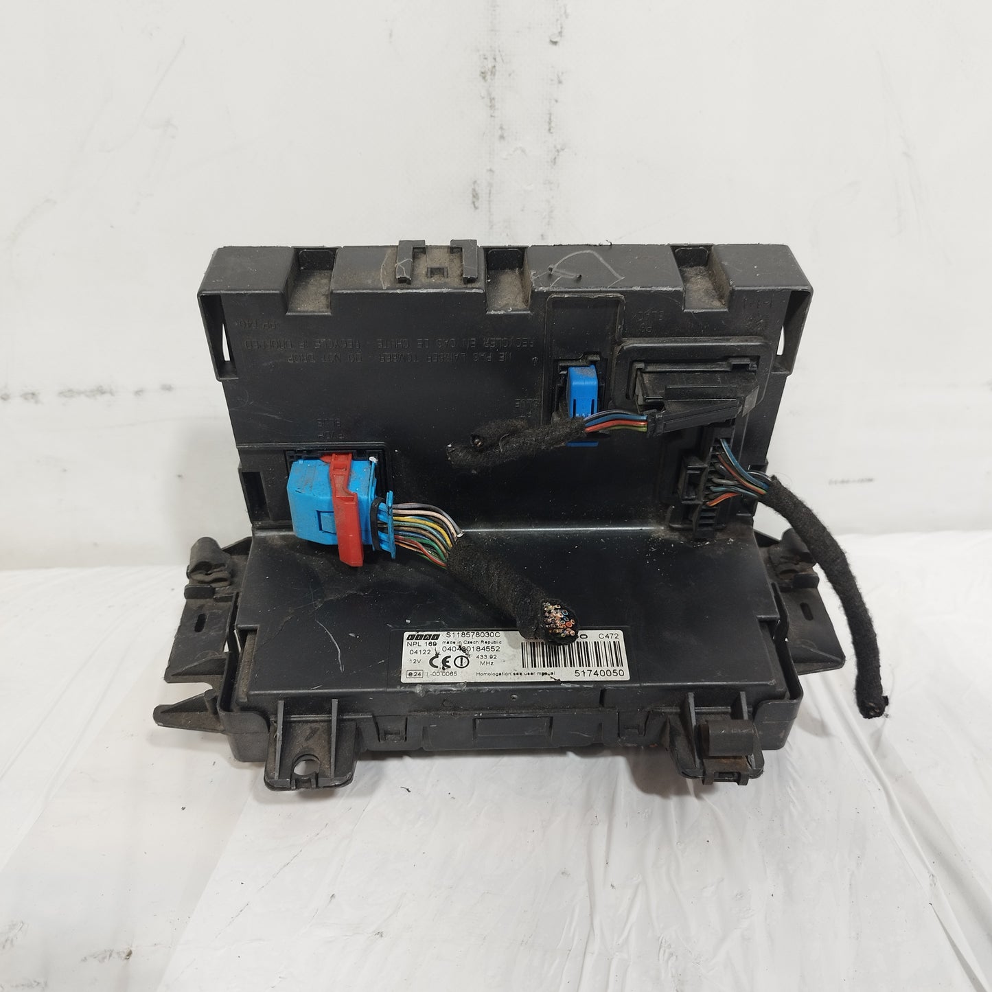 Zündanlage Fiat Panda 2008 1.2 B Code: IAW4AFS2 ecoAC7715