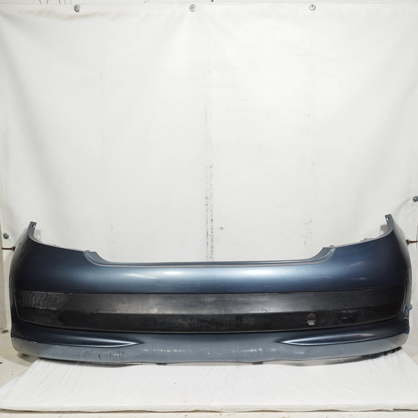 Paraurti posteriore grigio scuro Peugeot 207 2007 ecoAC14837