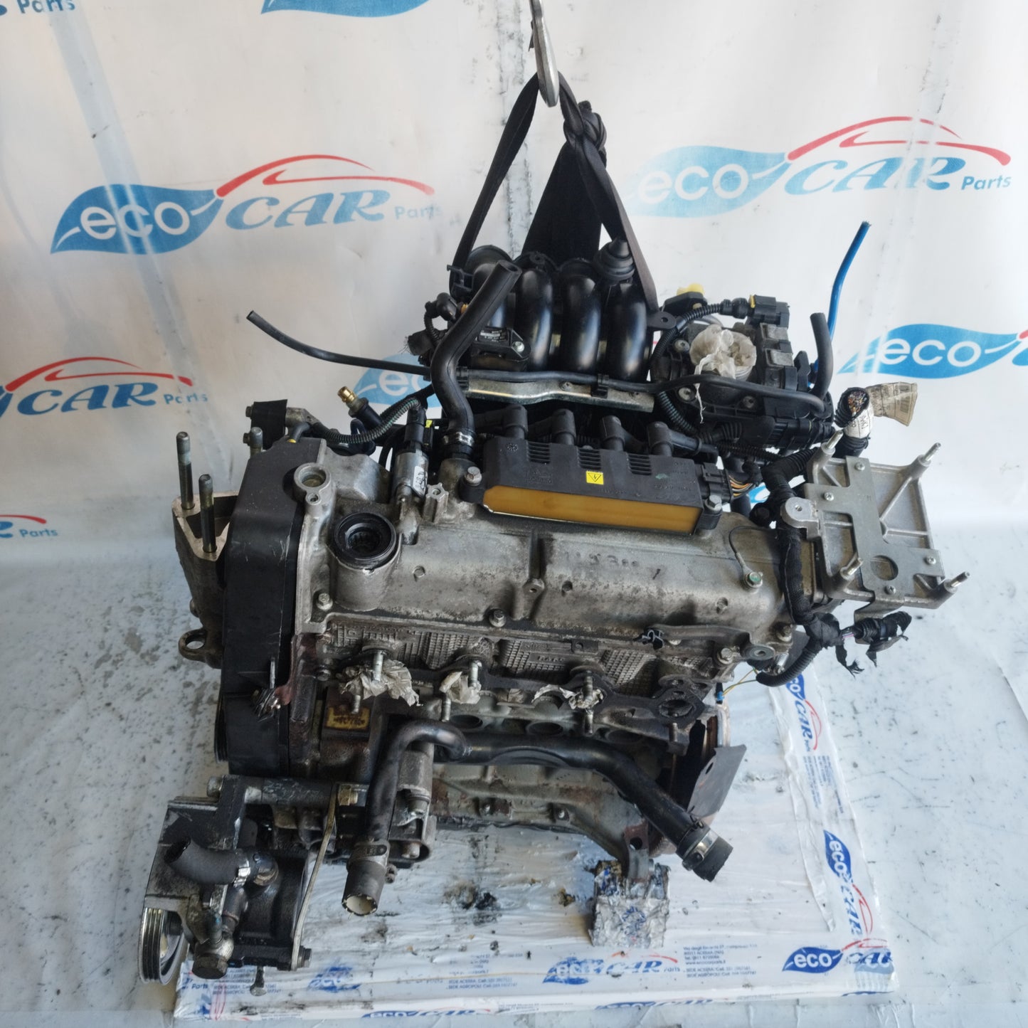 Engine Fiat Fiorino 1.4 B 8V 2010 code: 350A1000 ecoAC9723