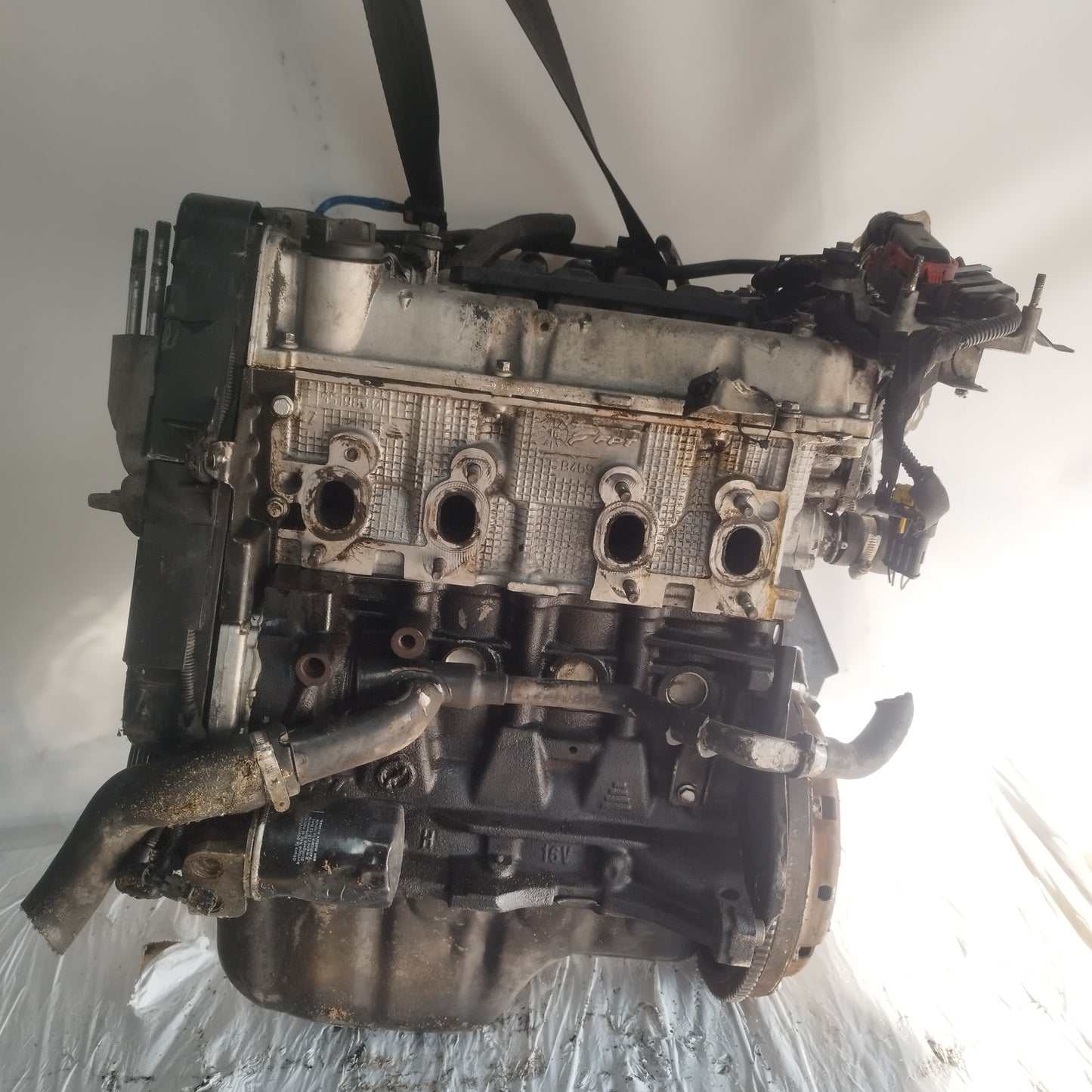 Engine Fiat Grande Punto Evo Panda 2012 1.4b code 350a1000 ecoAC2016