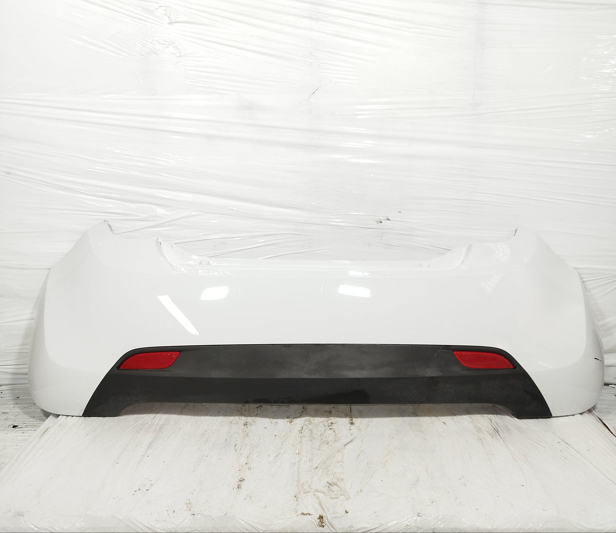 Paraurti posteriore bianco Chevrolet Spark (M300) 2010-2012 ecoAC17238