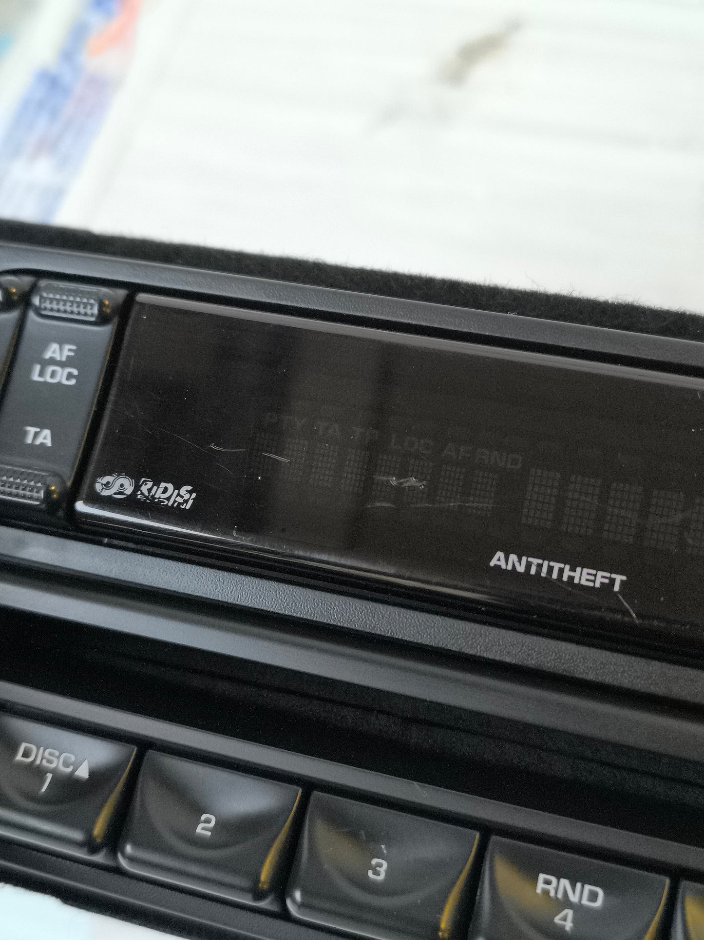 Chrysler Voyager 2005 ecoAG6107 Autoradio