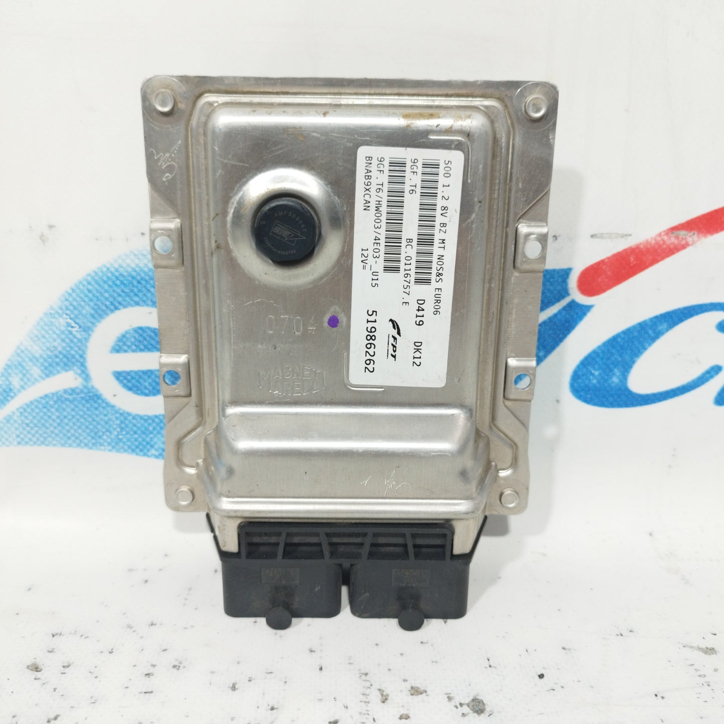 Zündanlage Fiat 500 1.2 B 2010, Teilenummer: 51986262 ecoAC8929