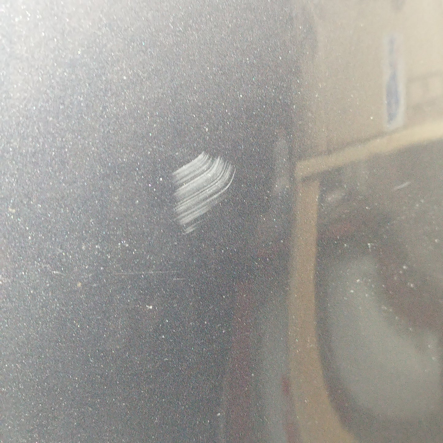 Dunkelgraue Heckstoßstange Renault Clio 2010 ecoAC10356