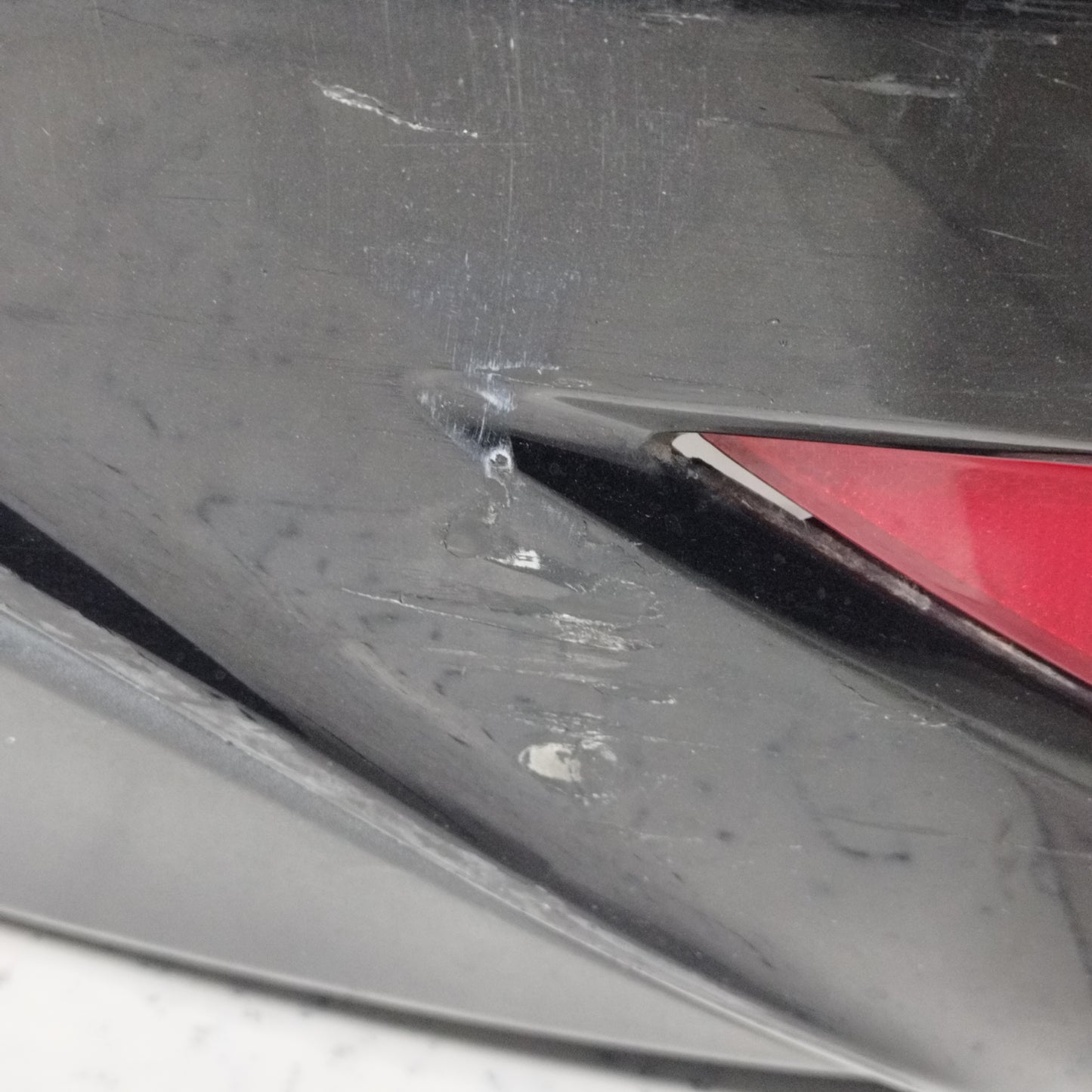 Black Rear Bumper Ford Fiesta 2011 ecoAC9887