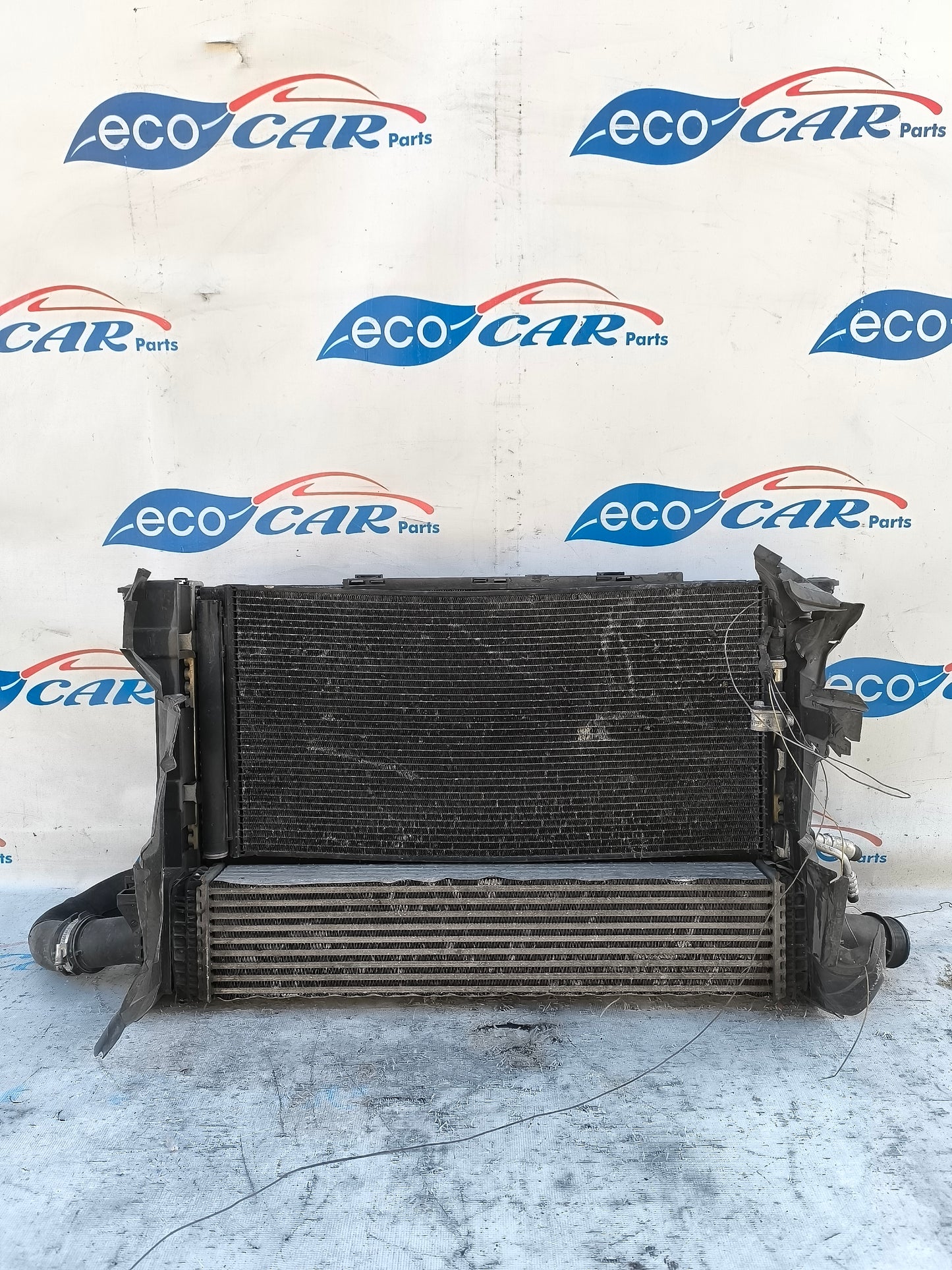 Kühlersatz Audi A4 B7 2.0 TDI 2008 Code: 8k0121251R ecoAG5878