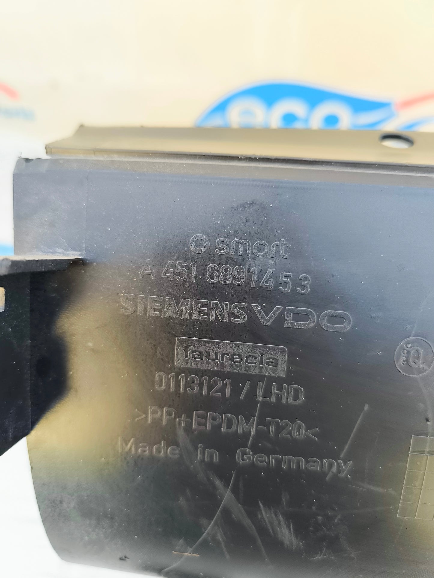 Cassetto portaoggetti nero Smart 451 Cod.a4516891453 ecoAG6110