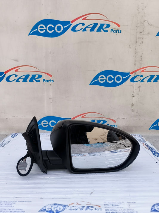 Electric mirror right black Nissan Qashqai 2008 7 wires ecoAG6129