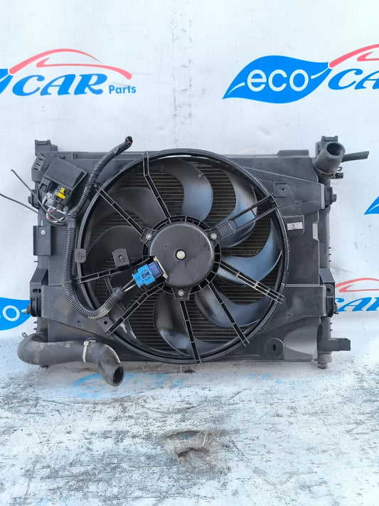 Radiator kit Dacia Sandero 1.2 B 2012 code: 214107326r ecoAG5888