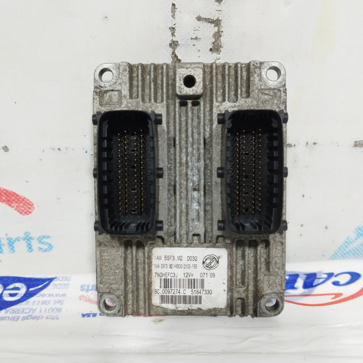 Centralina motore Fiat Grande Punto 1.4 B 2008 Cod: IAW5SF3.M2 ecoAC10746