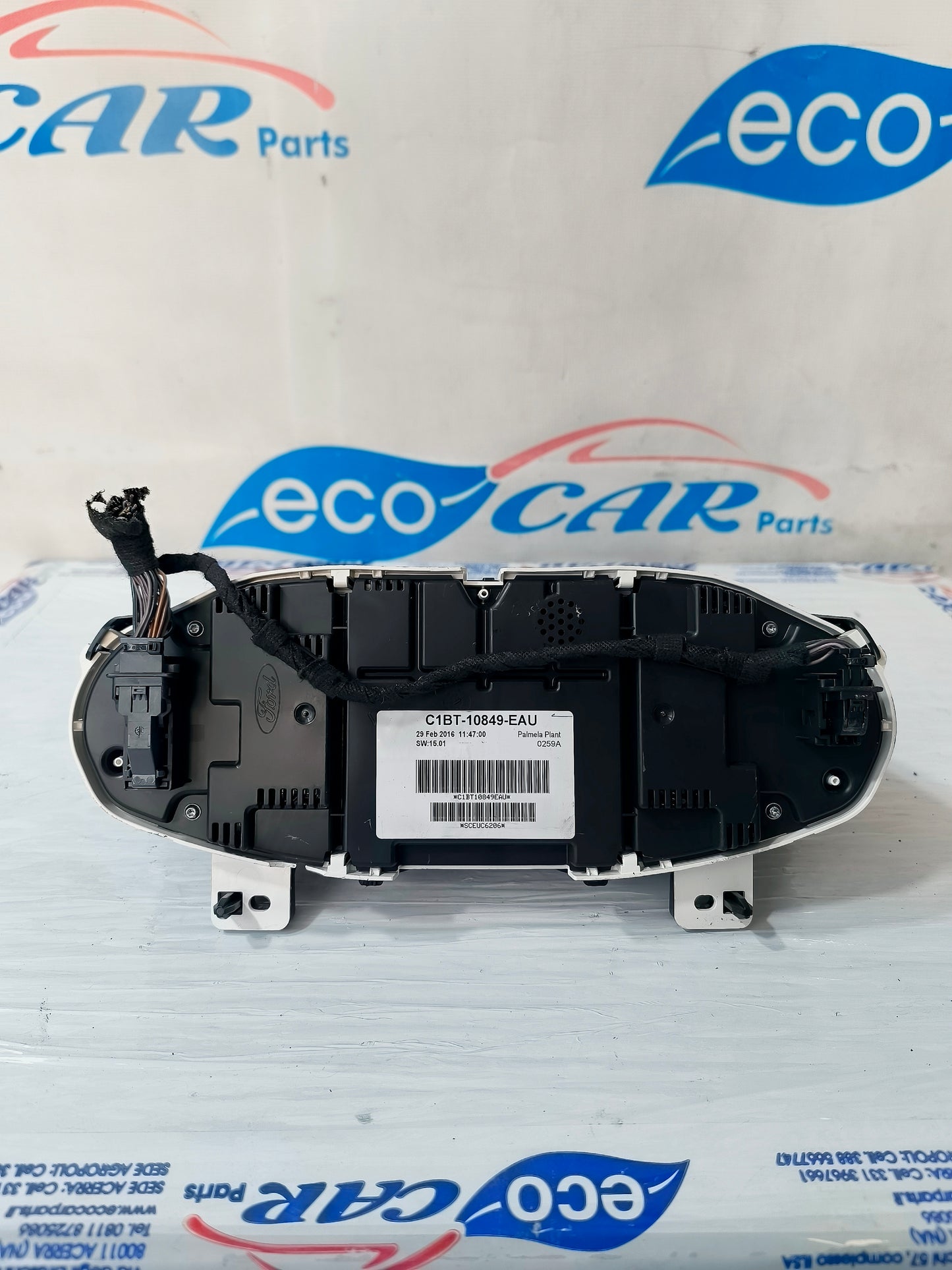 Instrument Cluster Ford Fiesta 1.4 B 2016 cod: c1bt-10849-eau ecoAG6234
