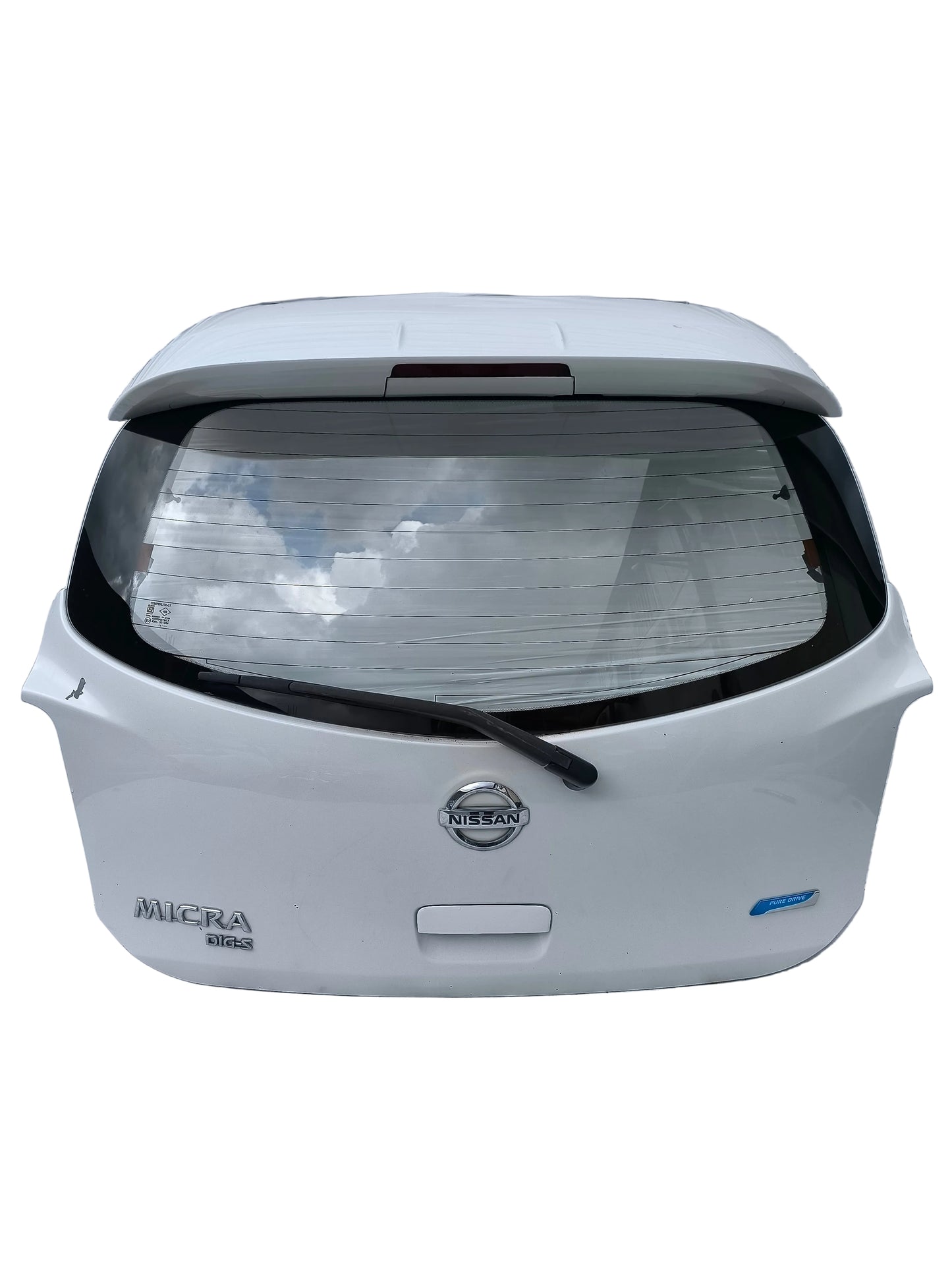 Portellone bianco Nissan Micra K13 2010-2014 ecoAG7993