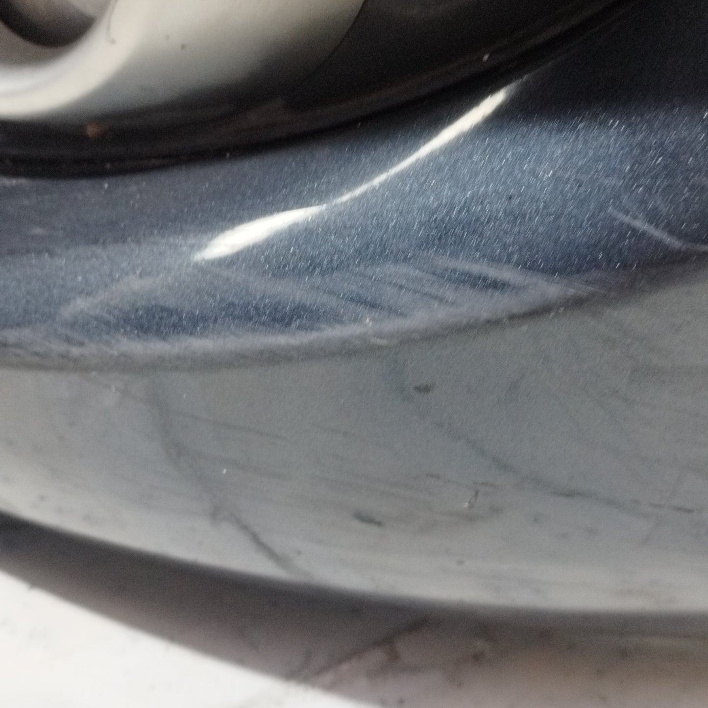 Dark grey front bumper Renault Scenic 2008 ecoAC11035