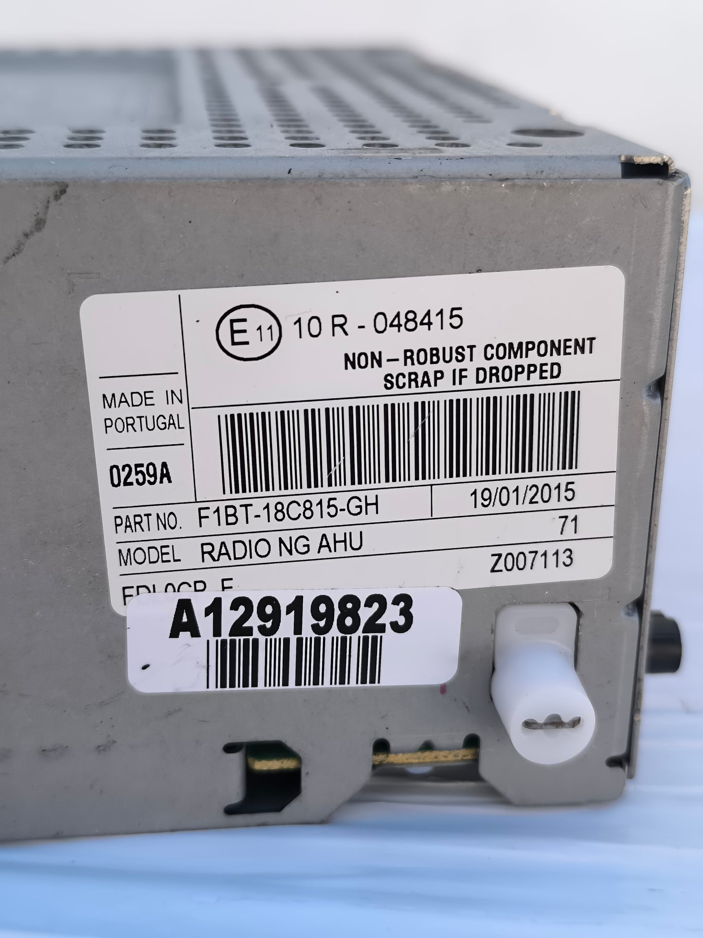 Ford Focus Autoradio, Baujahr 2015, Teilenummer F1BT-18C815-GH ecoAG7560