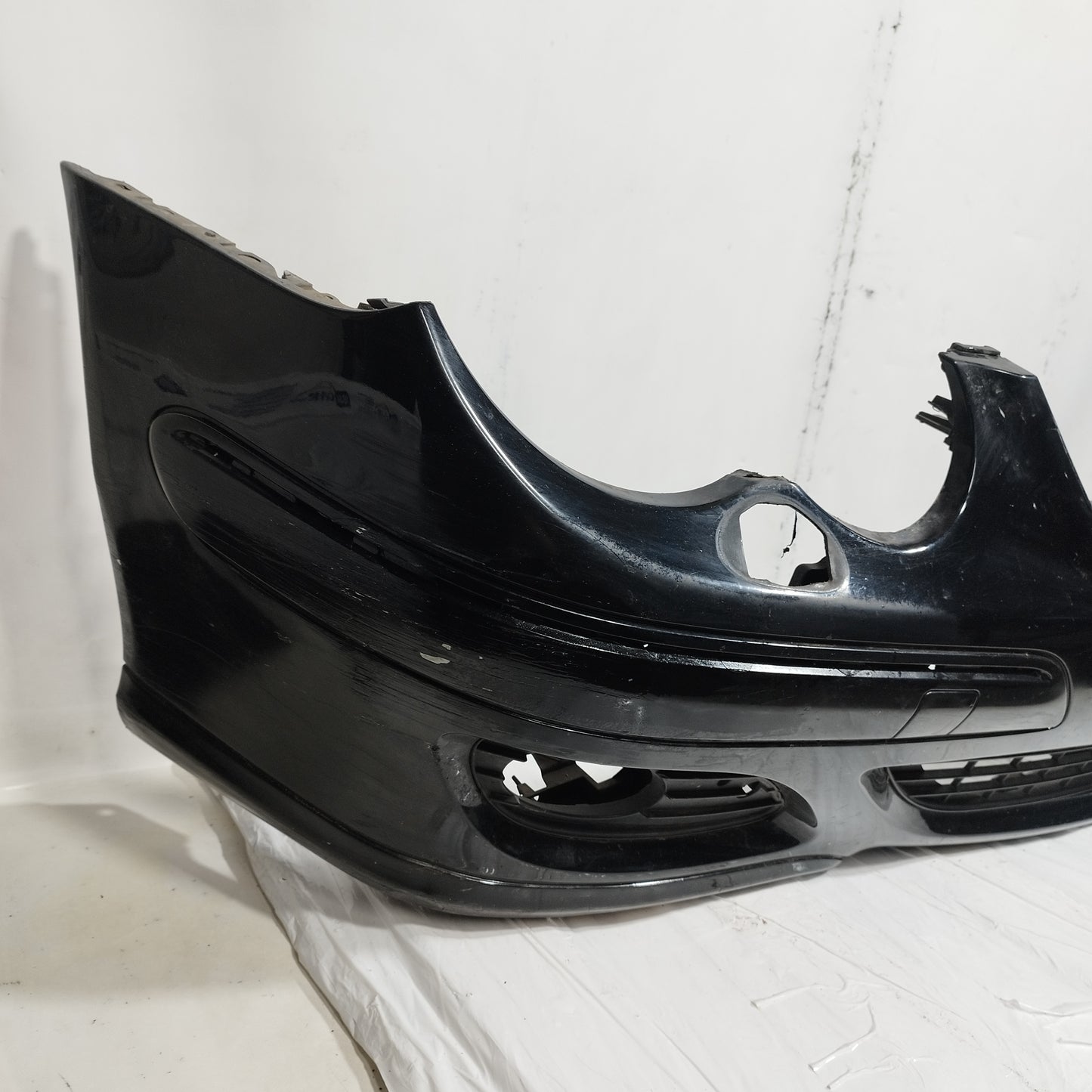 Paraurti anteriore nero Mercedes Classe C W203 Sport Coupé 2004 ecoAC15031