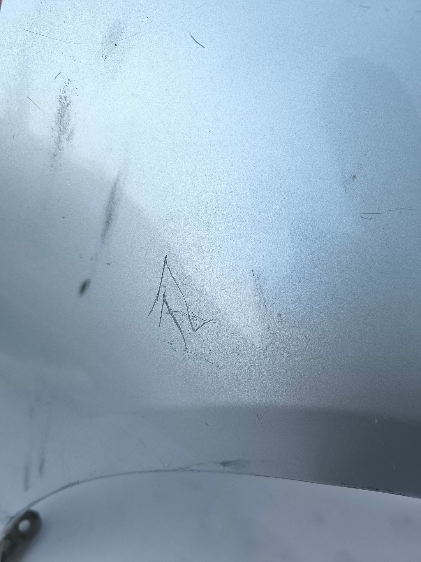 Silver grey right fender Volkswagen Golf 5 ecoAG6598