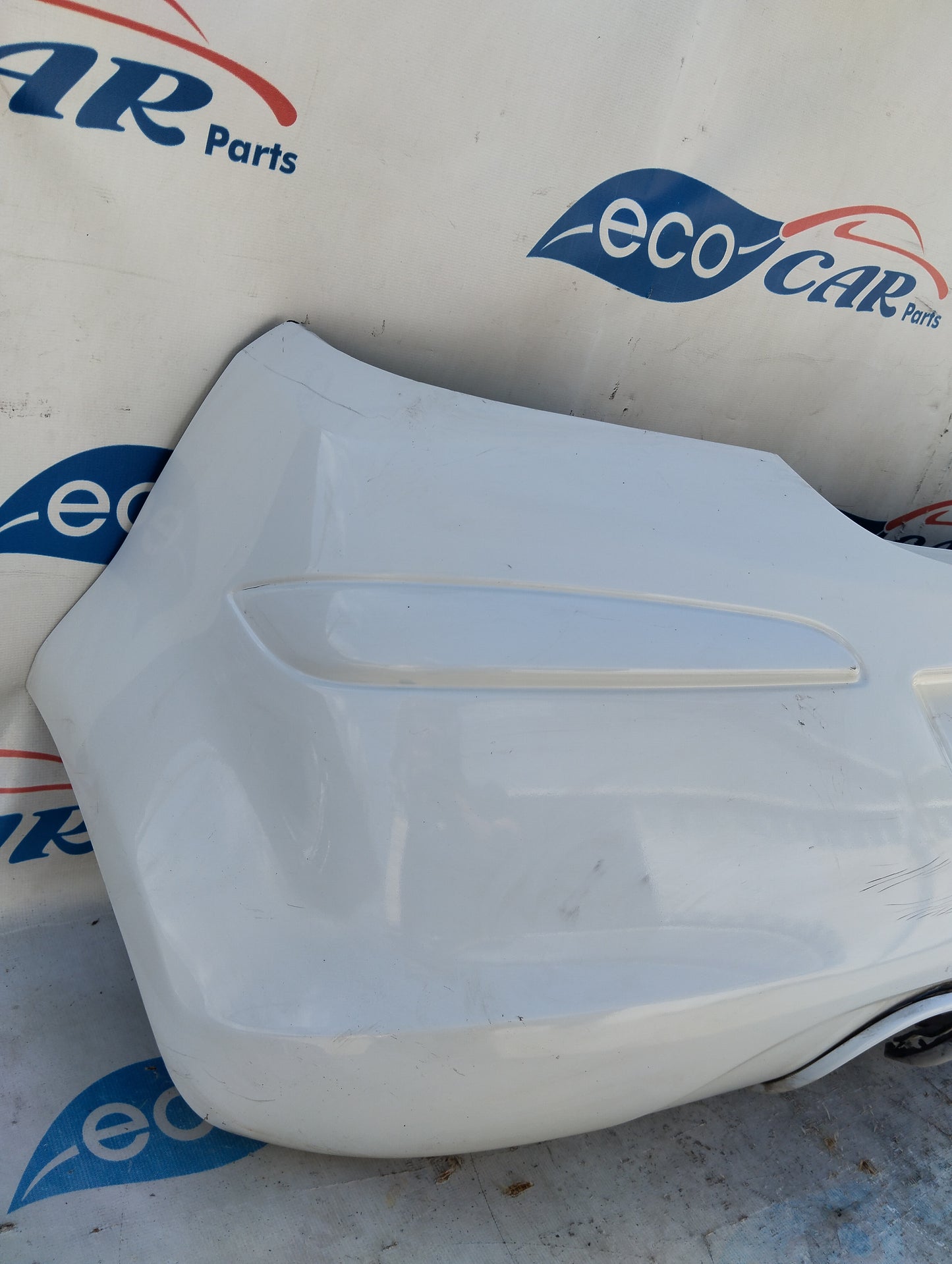White Rear Bumper Opel Corsa D 2011 ecoAG5656