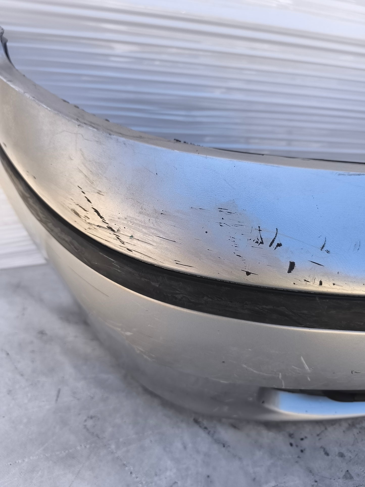 Paraurti anteriore grigio argento Fiat Palio 2001 ecoAG8370