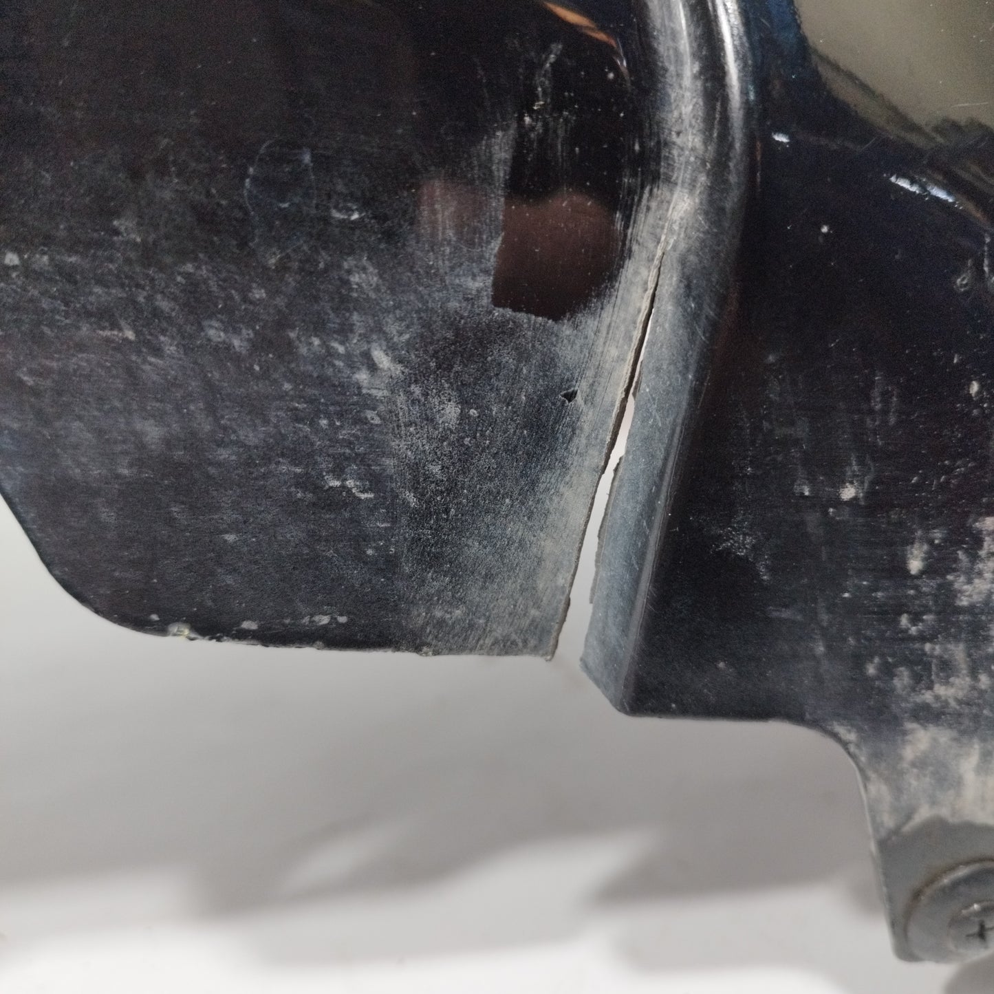 Schwarze Heckstoßstange Nissan Micra K14 2017 ecoAC11549