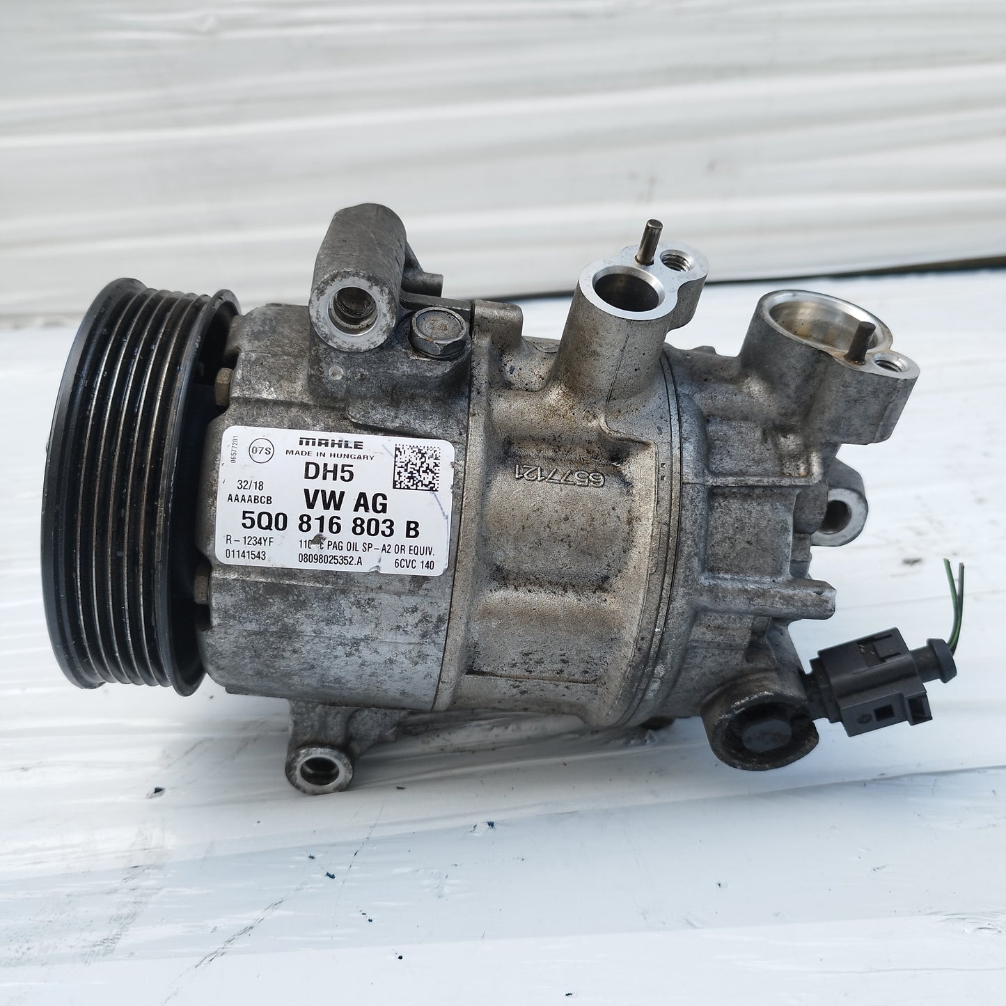 Compressore a / c Skoda Octavia 1.6 D 2020 cod: 5Q0816803B ecoAC15946