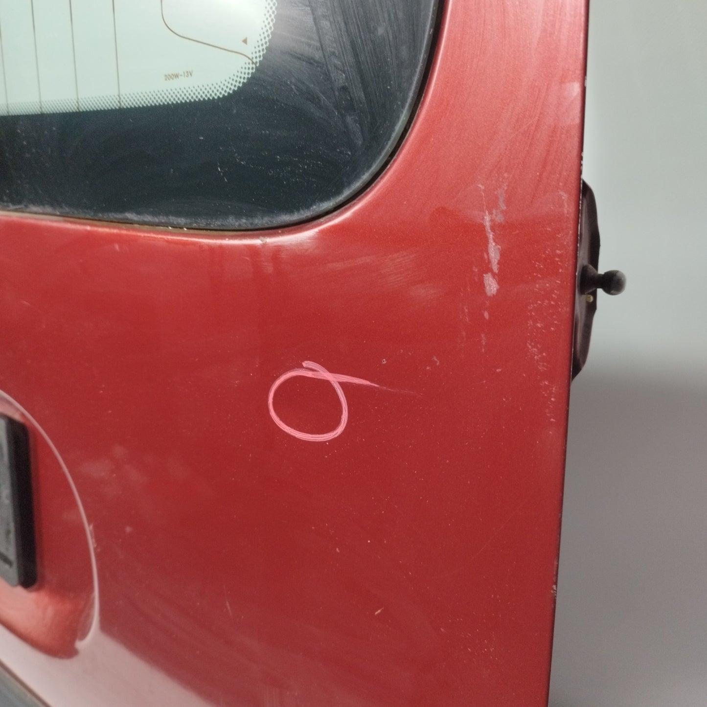 Portellone posteriore bordeaux Renault Kangoo anno 2000ecoAC11326