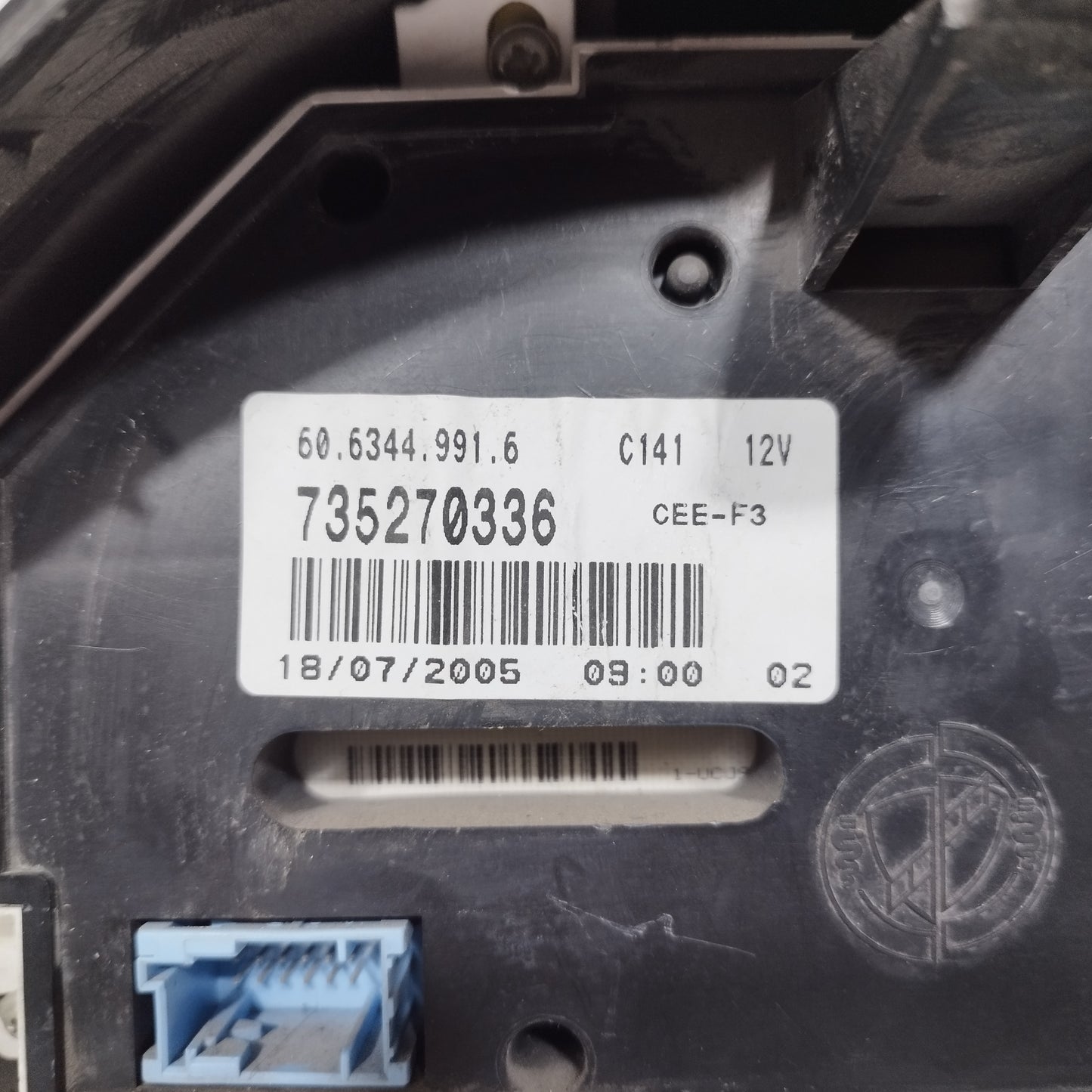 Instrument panel Fiat 600 1.1 B 2003 Code: 735270336 ecoAC11725