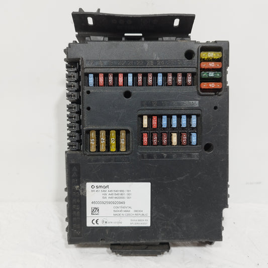 Centralina BSM Smart 451 1.0B 2010 Cod: A4515401850/001 ecoAC12507
