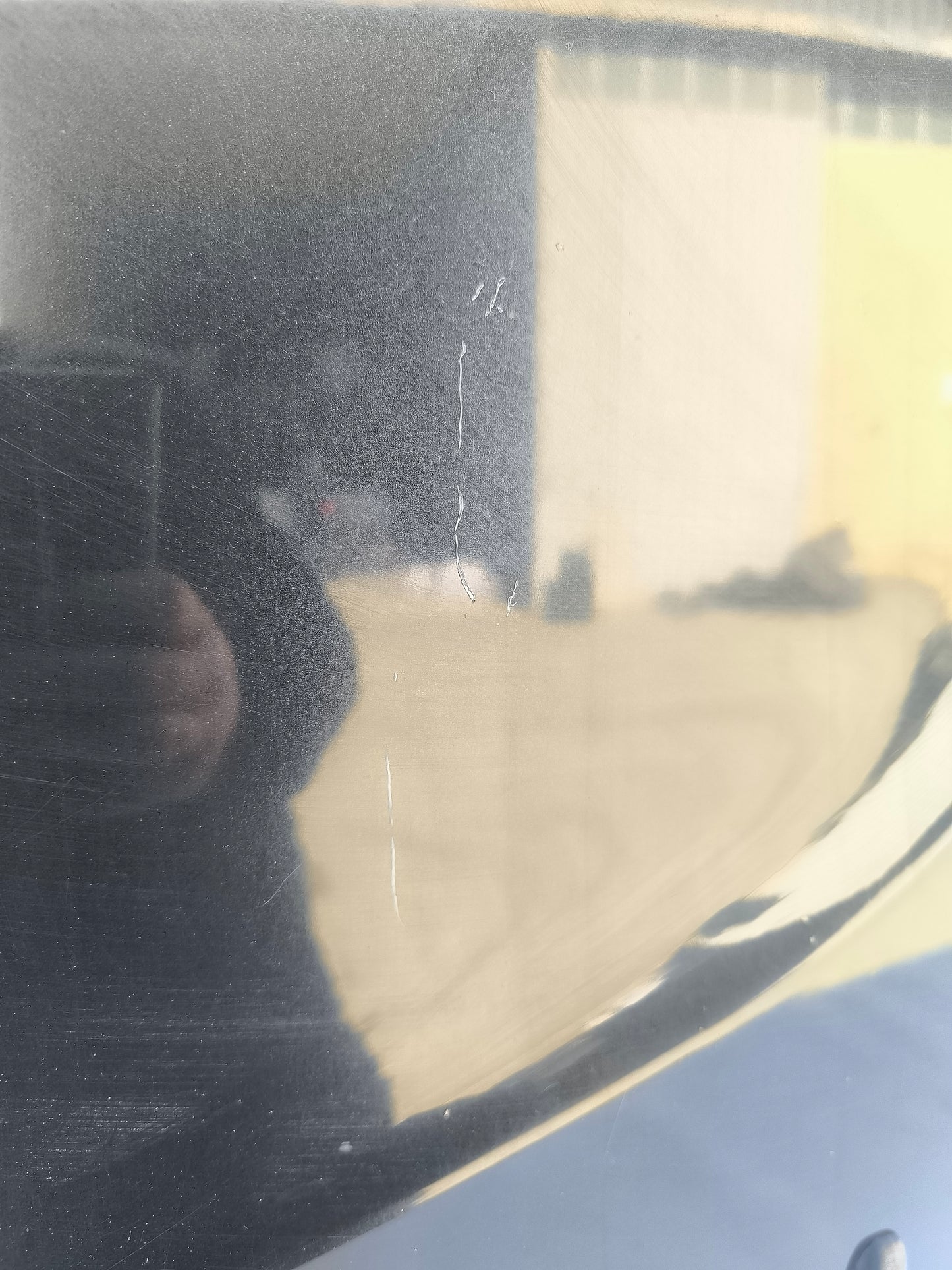 Schwarze Motorhaube BMW X3 2005 ecoAG6586