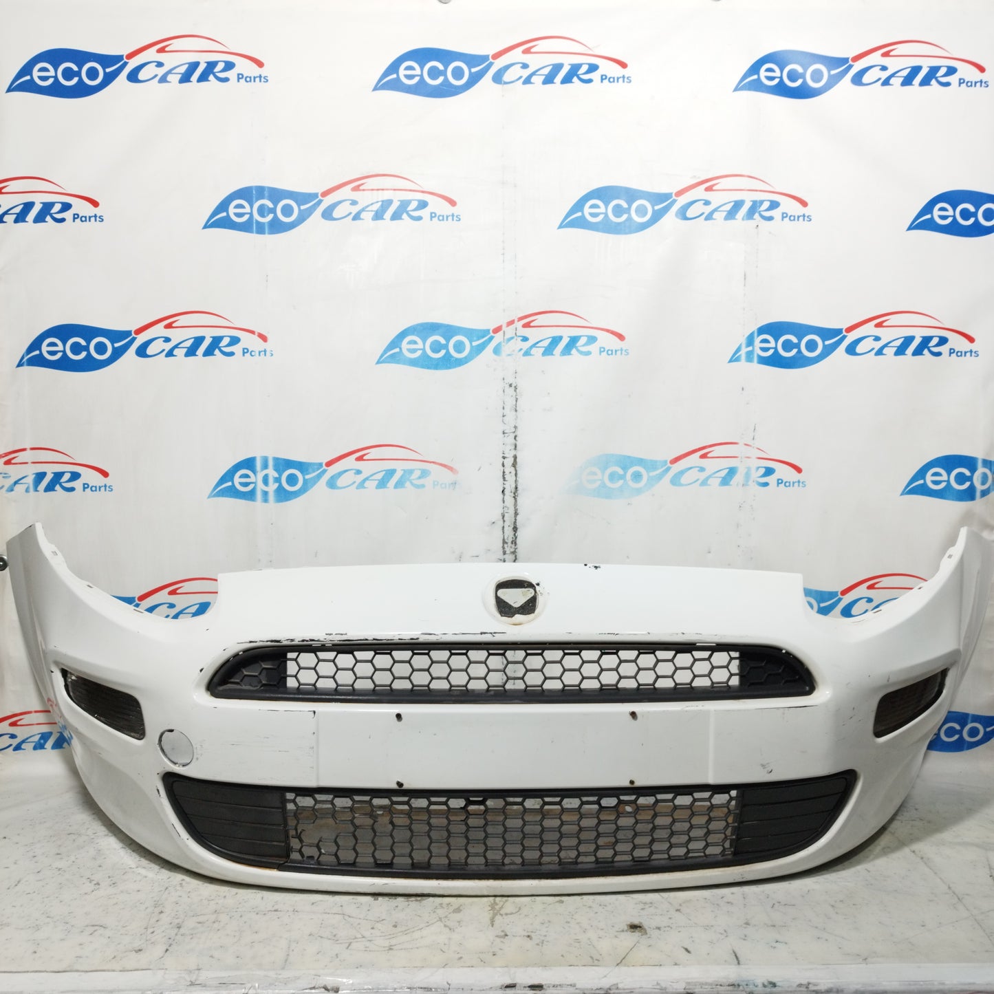 White Front Bumper Fiat Punto Evo 2012 ecoAC10011