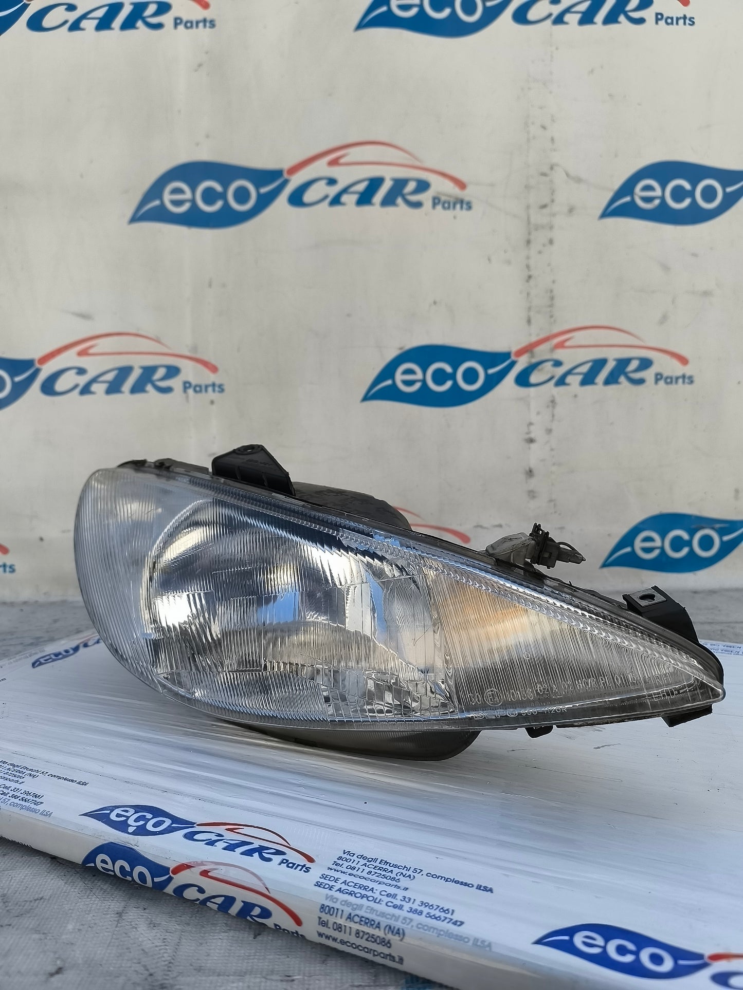 Fanale anteriore dx Peugeot 206 2001 ecoAG6082
