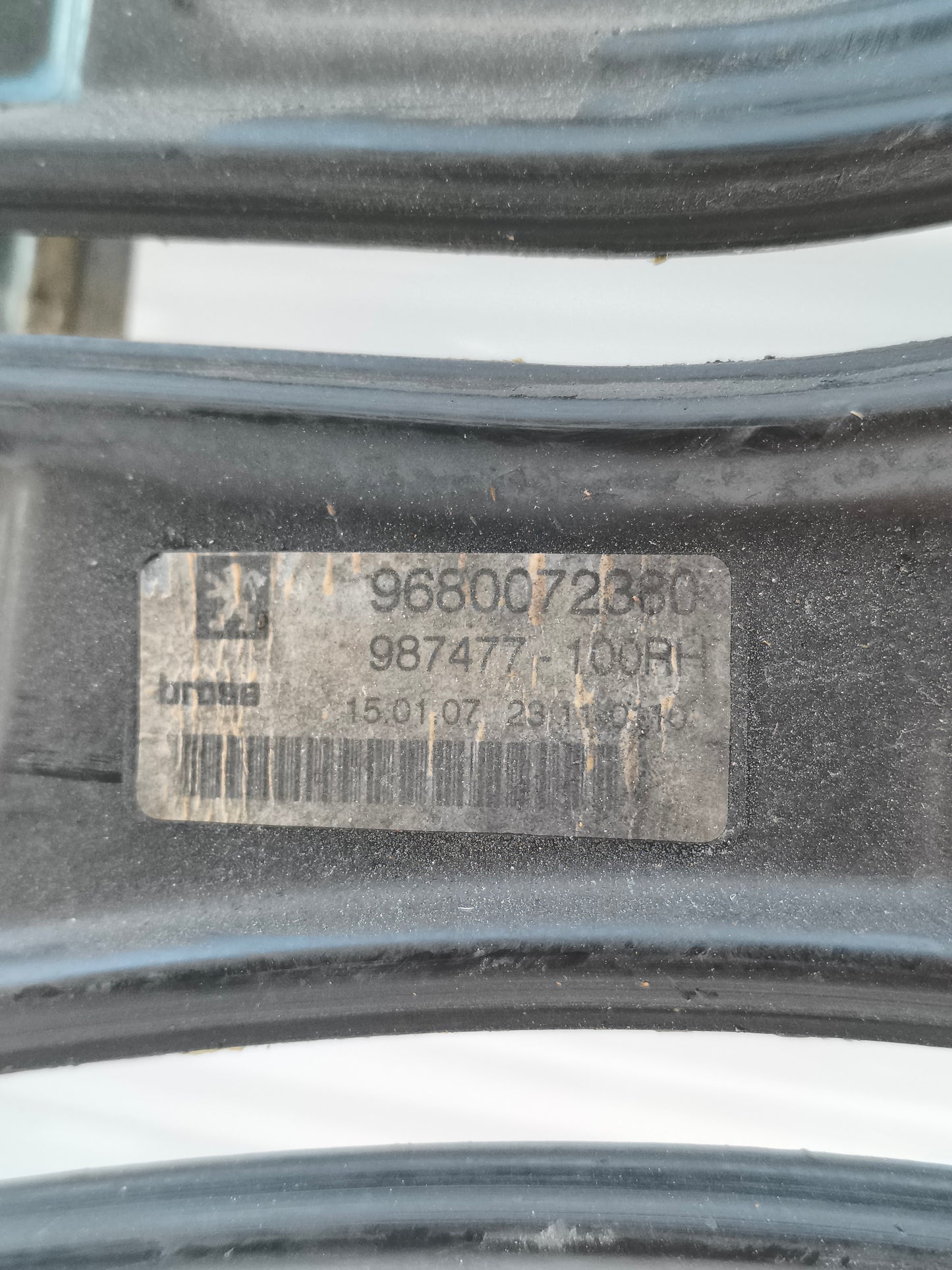 Cremagliera posteriore dx Peugeot 207 cabrio cod: 9680072380 ecoAG7810