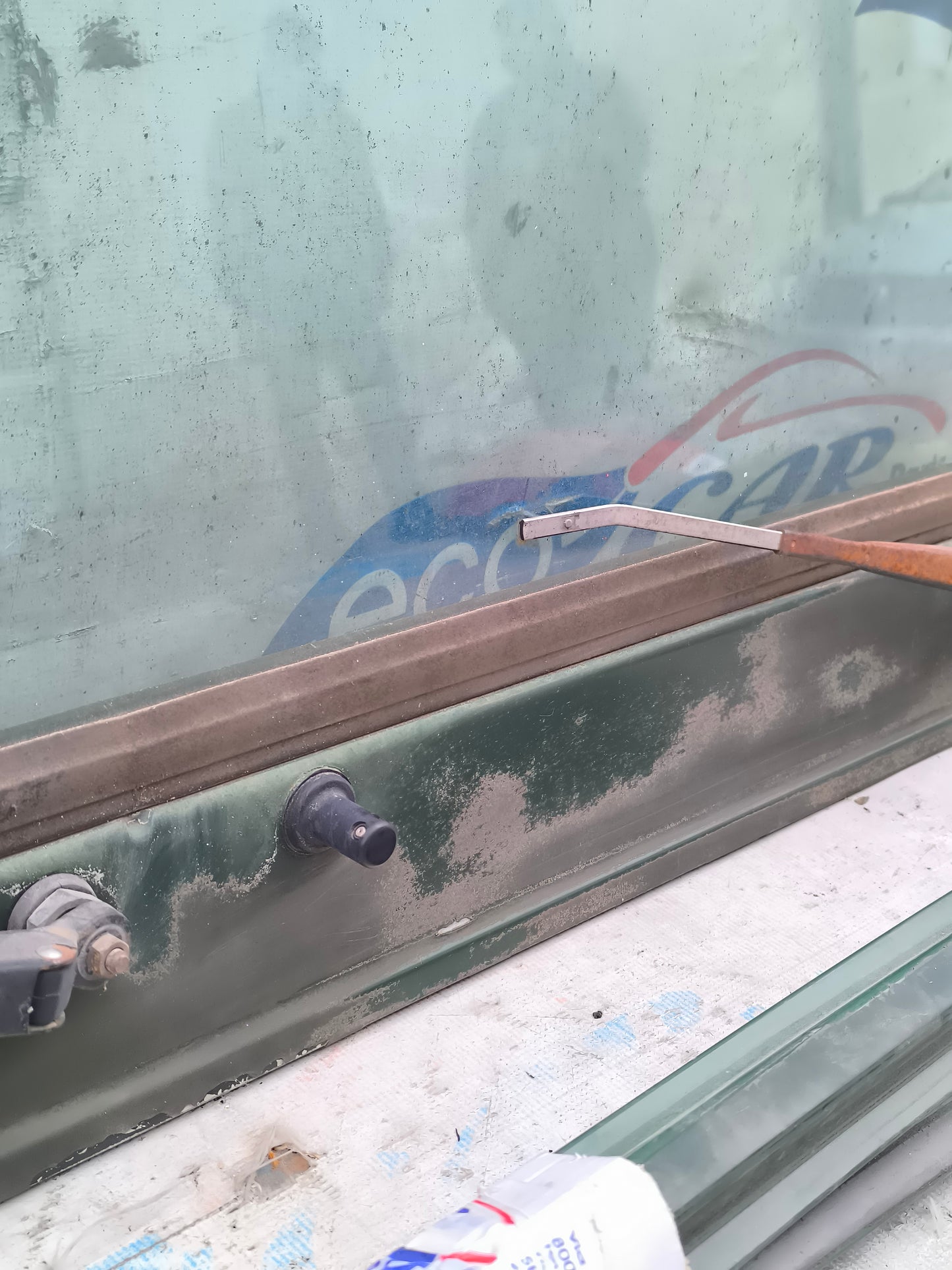 Parabrezza anteriore completo di struttura Suzuki Samurai SJ 1989 ecoAG5774