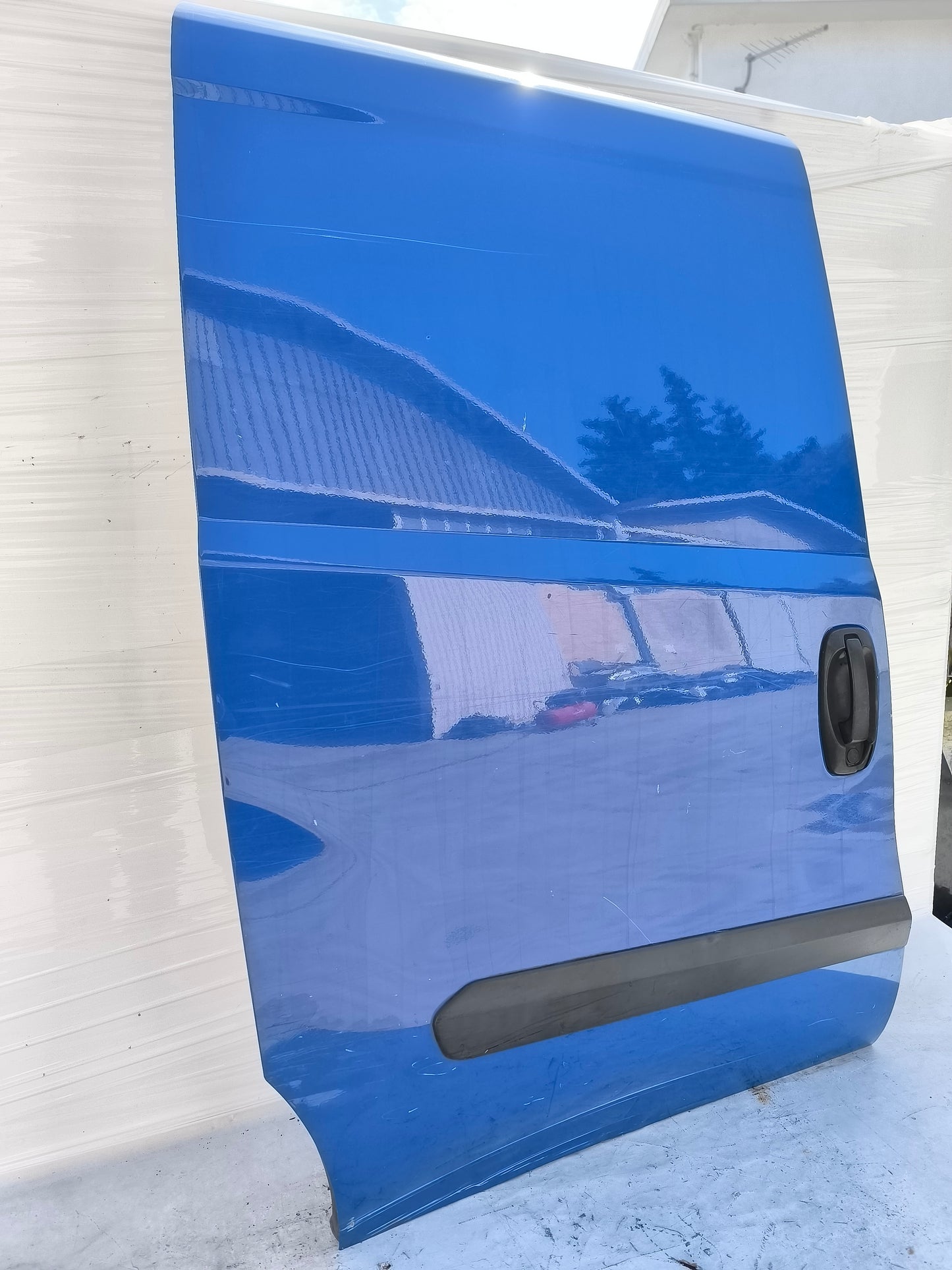 Sportello scorrevole dx blu Fiat Doblò Cargo (263) Restyling anno 2015-2021 ecoAG7937