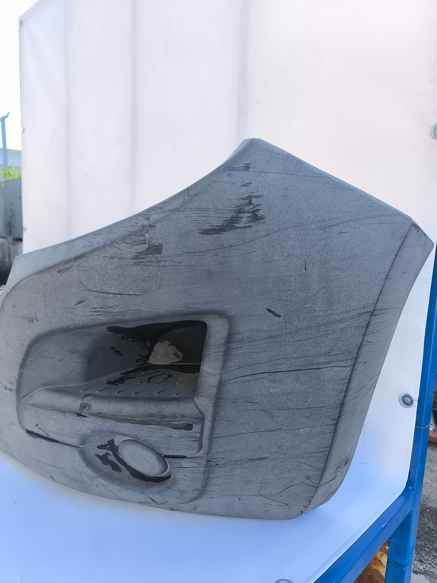 Front bumper black plastic Opel Movano B 2012 ecoAG6430