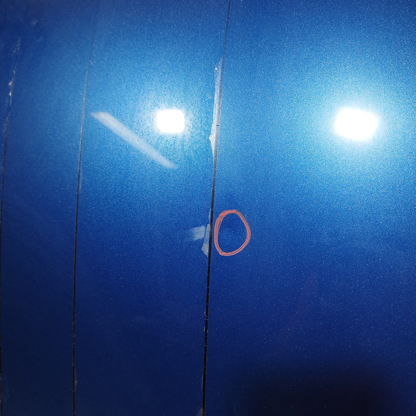 Lamierato anteriore blu elettrico Suzuki Swift 2013 ecoAC13036