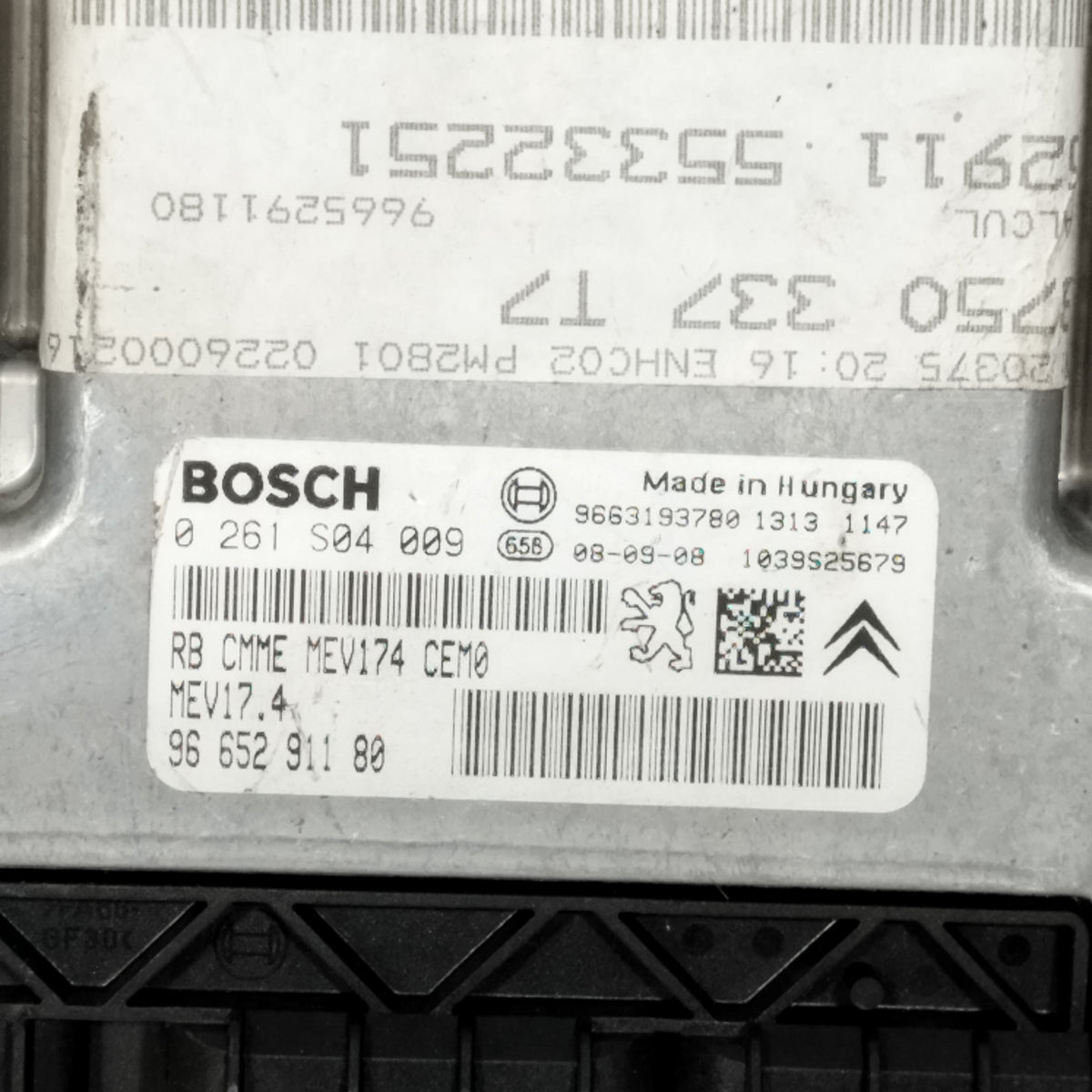 Kit accensione Peugeot 207 1.4 B 2006-2012 cod: 0261S04009 ecoAC17354