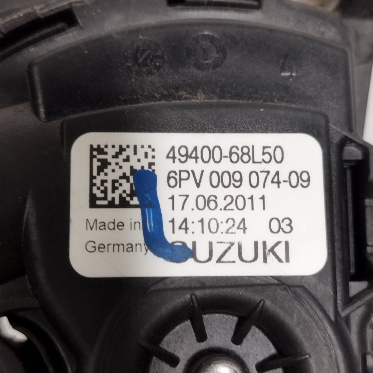 Pedale acceleratore Suzuki Swift IV (FZ / NZ) 2010-2017 cod: 49400-68l50 ecoAC17020