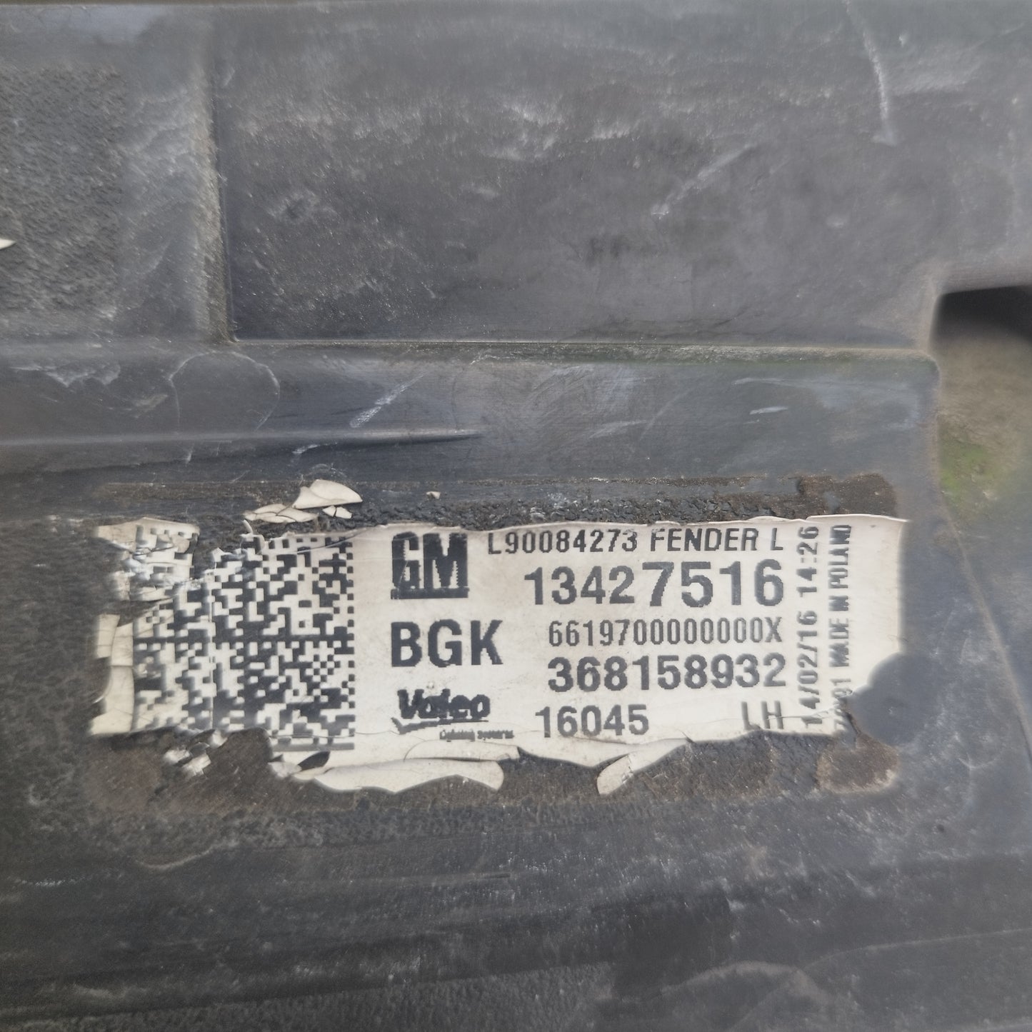Fanale posteriore sx Opel Astra K SW 2020 cod: 13427516 ecoDM313