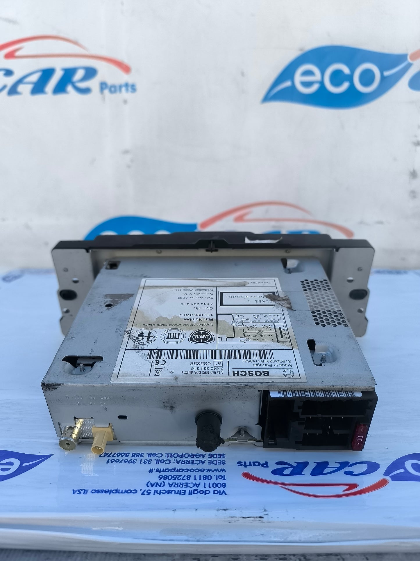 Autoradio Alfa Romeo Giulietta 2012 codice: 1560968780 ecoAG5850