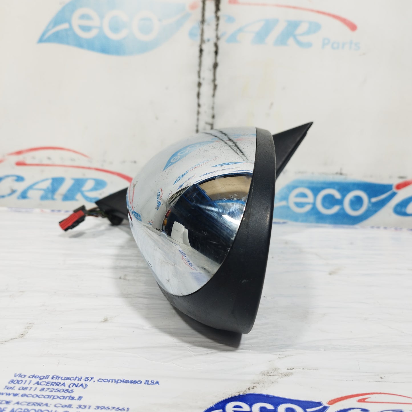 Specchietto elettrico anteriore sx cromato Jaguar S-Type 2005 14 Fili ecoAC11108