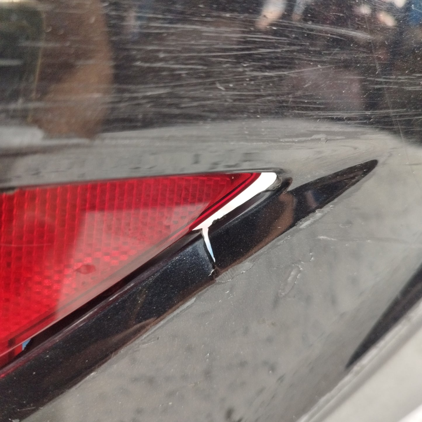 Black Rear Bumper Ford Fiesta 2011 ecoAC9887