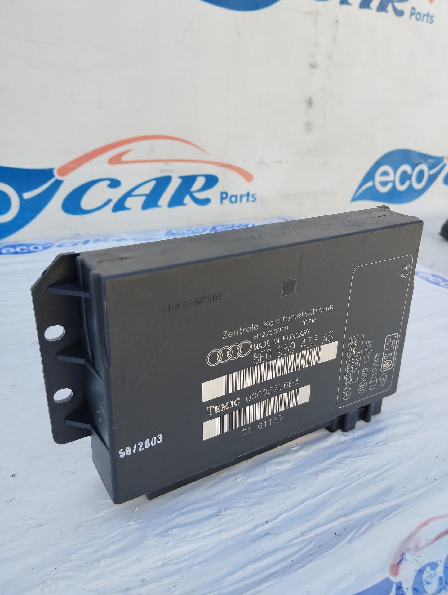 Centralina comfort Audi A4 2003 cod: 8E0959433AS ecoAG5592