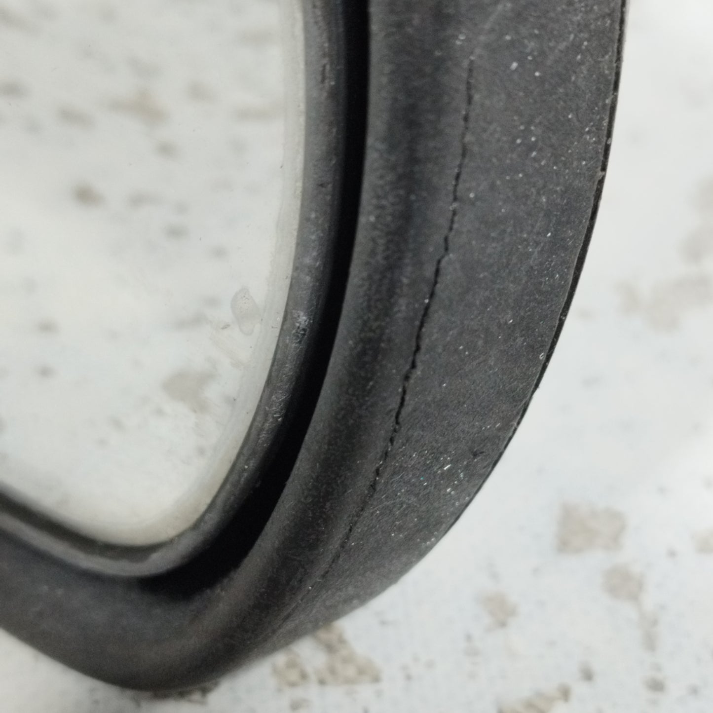 Specchietto manuale anteriore dx nero plastica Ford Fiesta 2003 ecoAC10562