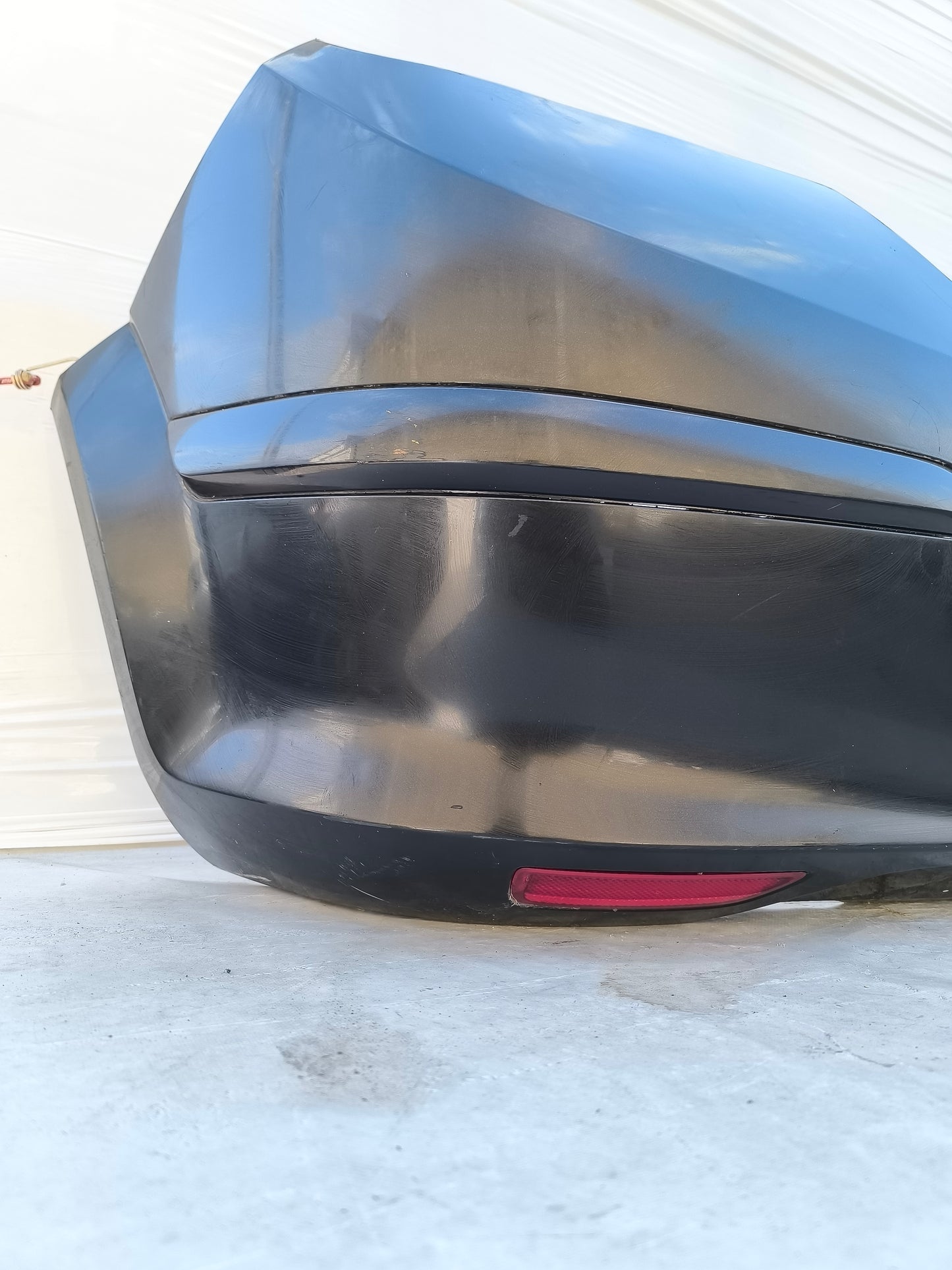 Paraurti posteriore Opel Astra H GTC 3p nero ecoAG8173