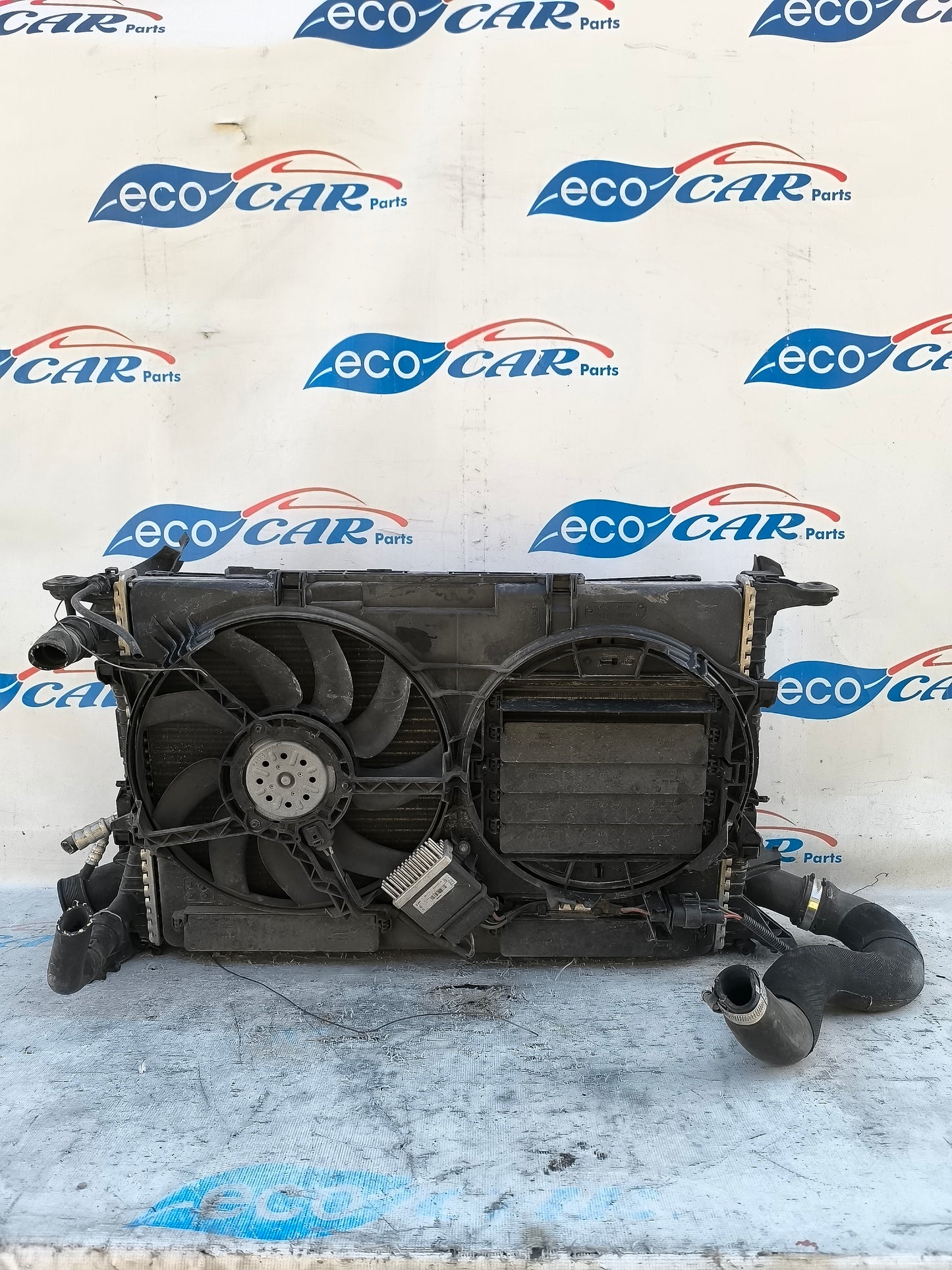 Kühlersatz Audi A4 B7 2.0 TDI 2008 Code: 8k0121251R ecoAG5878