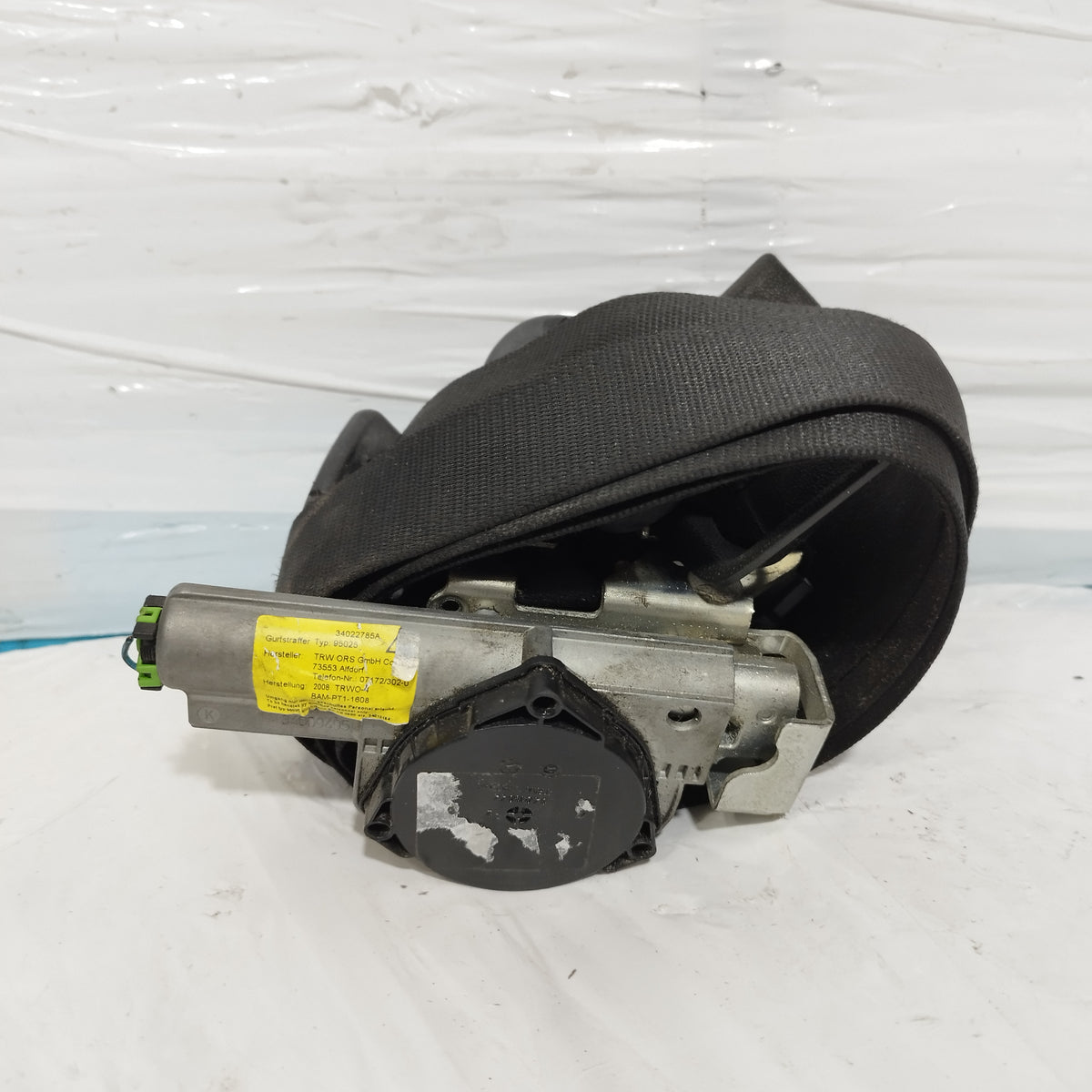 Cintura di sicurezza sx Fiat 500 2007-2015 cod: 34009495 ecoAC17030