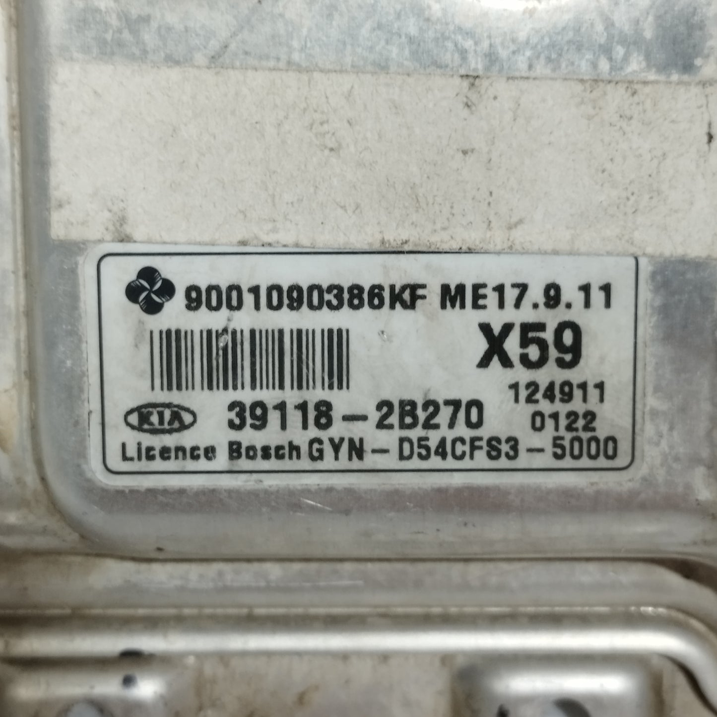 Zündkit Kia Venga 1.4 B 2012 Code: 39118-2B270 ecoAC13384