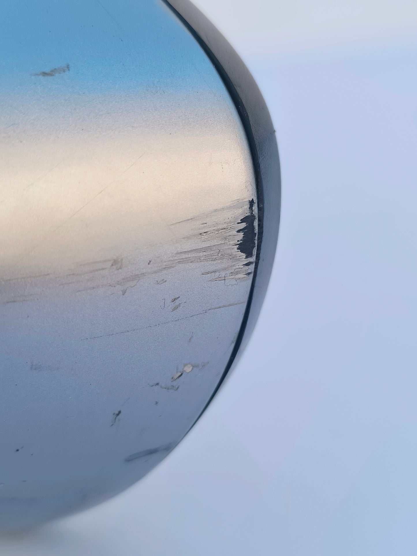 Electric left mirror silver grey Nissan Qashqai 2008 7 wires ecoAG6390