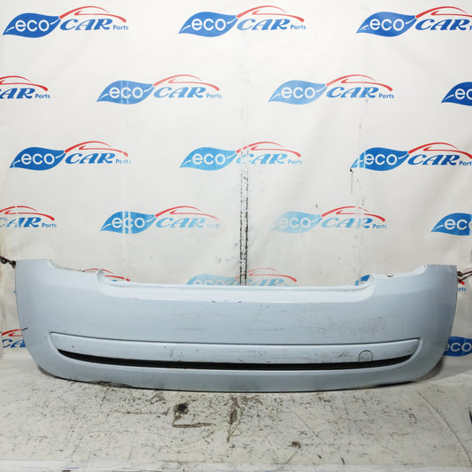 Light blue rear bumper Fiat 500 2009 ecoAC10399